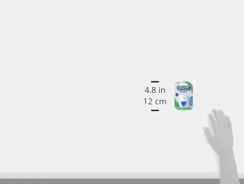 نخ دندان Gum Easy Floss - نخ دندان نرم PTFE - مقاوم در برابر ریش ریش شدن - بسیار قوی - تمیز کننده عمیق موثر - سر خوردن آسان بین دندان های فشرده - از بین برنده پلاک - حفظ سلامت لثه - 30 متر