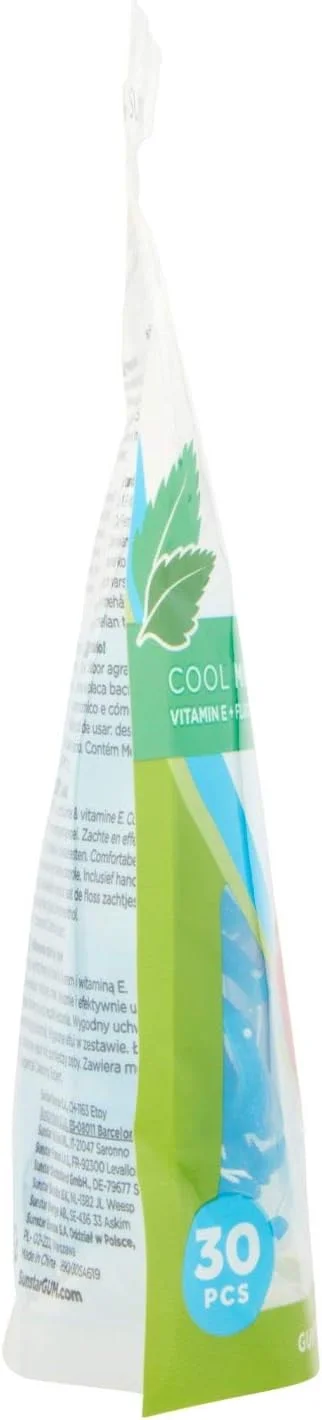 نخ دندان کمانی ایزی فلاس GUM، 30 عدد نخ دندان کمانی ایزی فلاس GUM، 30 عدد