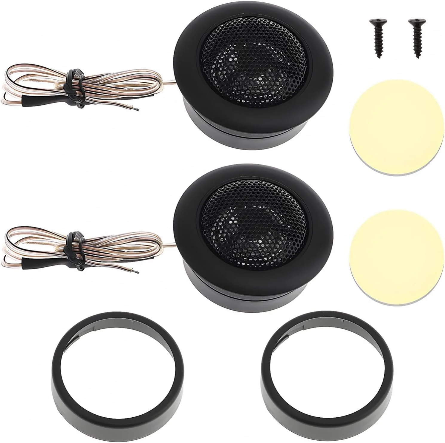 توییترهای خودرو DriSentri، 2 عدد بلندگوهای استریو خودرو 12 ولت 800 وات با راندمان بالا، بلندگوهای توییتر گنبدی کوچک برای لوازم جانبی سیستم صوتی خودرو توییترهای خودرو DriSentri، 2 عدد بلندگوهای استریو خودرو 12 ولت 800 وات با راندمان بالا، بلندگوهای توییتر گنبدی کوچک برای لوازم جانبی سیستم صوتی خودرو