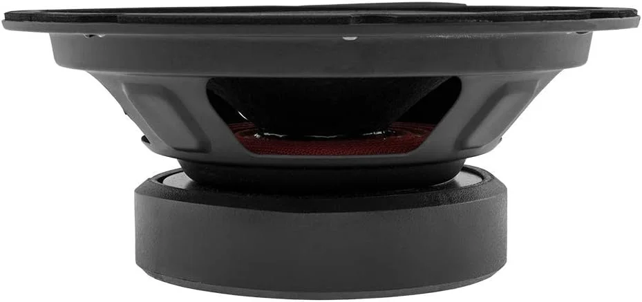 بلندگوی DS18 2X PRO-GM8.4B - 8 اینچ، میان رده، بولت آلومینیومی قرمز، حداکثر 580 وات، 4 اهم، سیم پیچ صوتی کاپتون 1.5 اینچی، بلندگوهای درب با کیفیت عالی برای سیستم صوتی استریوی خودرو یا کامیون (2 بلندگو)