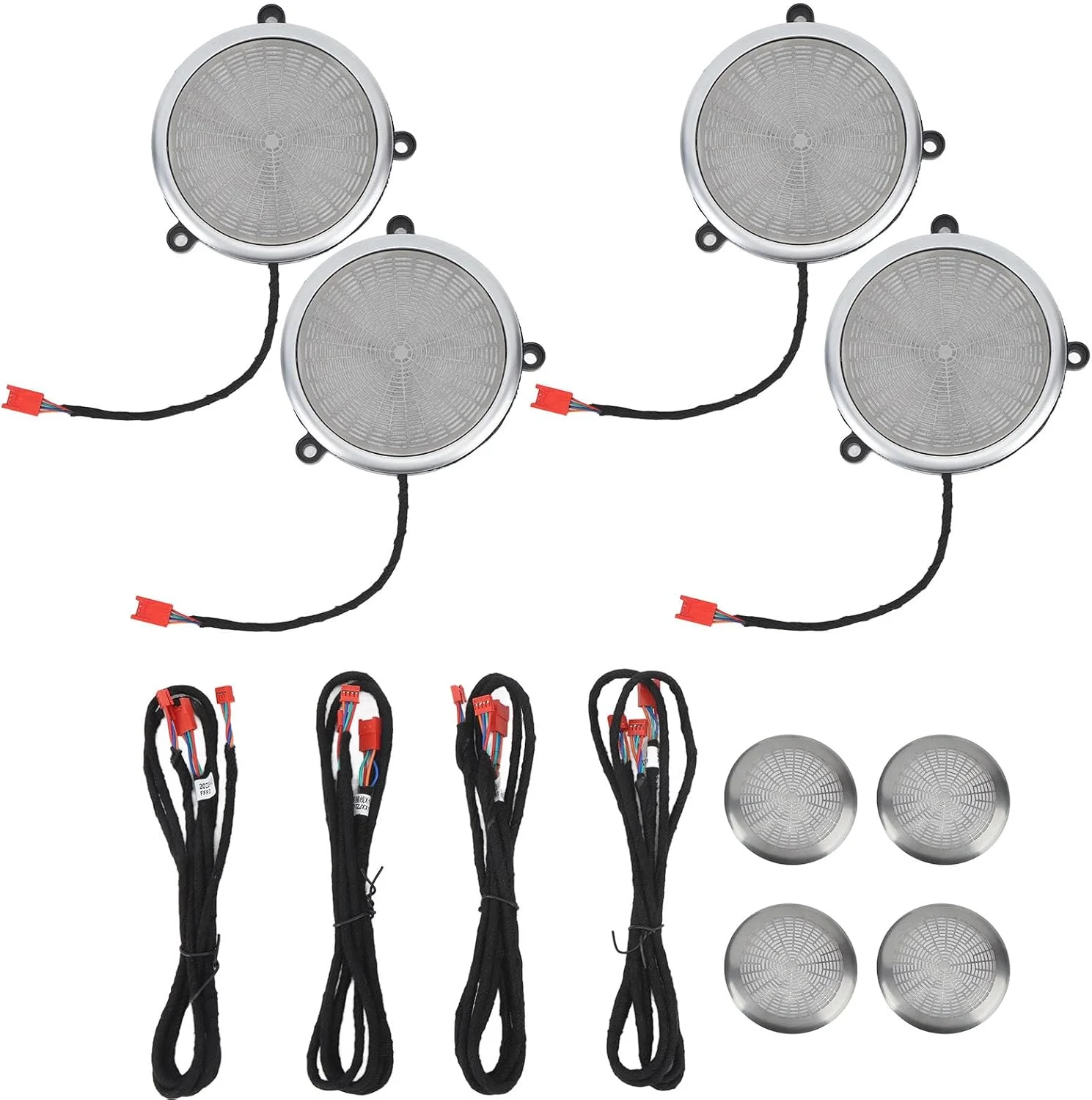 روکش بلندگوی درب Torvex، توری بلندگوی صوتی خودرو سازگار با لندروور اسپورت L494 2014-2020 جایگزین بلندگوی درب