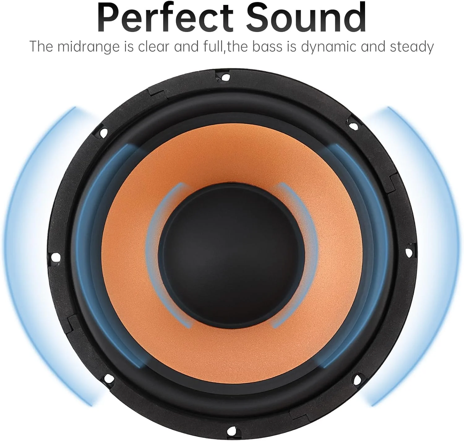 بلندگوی ووفر باس 10 اینچی DriSentri، 2 عدد بلندگوی خودرو با پاسخ فرکانسی گسترده، بلندگوی استریو صوتی خودرو برای صوتی خودرو/سینماهای خانگی بلندگوی ووفر باس 10 اینچی DriSentri، 2 عدد بلندگوی خودرو با پاسخ فرکانسی گسترده، بلندگوی استریو صوتی خودرو برای صوتی خودرو/سینماهای خانگی