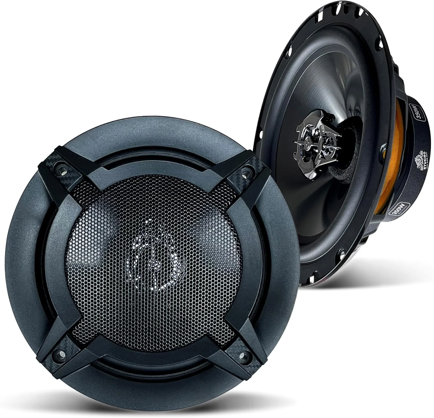 بلندگوی کواکسیال 3 طرفه 6.5 اینچی 350 واتی Ryukiro (یک جفت) تیوتر و مید ووفر فول رنج برای سیستم صوتی خودرو بلندگوی کواکسیال 3 طرفه 6.5 اینچی 350 واتی Ryukiro (یک جفت) تیوتر و مید ووفر فول رنج برای سیستم صوتی خودرو