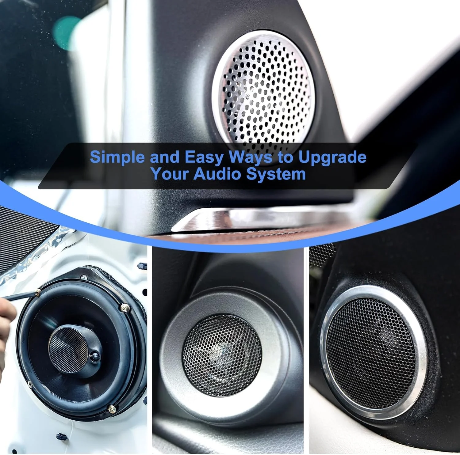 2 عدد حلقه فاصله دهنده بلندگو پلاستیکی، حلقه آداپتور 6.5 اینچی براکت نصب بلندگوی درب خودرو، آداپتور فاصله دهنده حلقه نصب بلندگو برای ساب ووفر 6.5 اینچی، حلقه های بلندگو 6.5 اینچی جهانی برای خودرو، مشکی 2 عدد حلقه فاصله دهنده بلندگو پلاستیکی، حلقه آداپتور 6.5 اینچی براکت نصب بلندگوی درب خودرو، آداپتور فاصله دهنده حلقه نصب بلندگو برای ساب ووفر 6.5 اینچی، حلقه های بلندگو 6.5 اینچی جهانی برای خودرو، مشکی