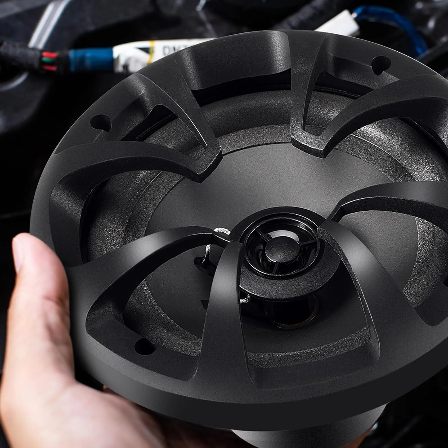 بلندگوهای کواکسیال 2 طرفه خودرو داتانلی، 1 جفت، بلندگوهای گرد با برد کامل با صدای قدرتمند و نصب آسان، پاسخ باس بهبود یافته، بلندگوی مشکی خودرو (6.5 اینچ) بلندگوهای کواکسیال 2 طرفه خودرو داتانلی، 1 جفت، بلندگوهای گرد با برد کامل با صدای قدرتمند و نصب آسان، پاسخ باس بهبود یافته، بلندگوی مشکی خودرو (6.5 اینچ)