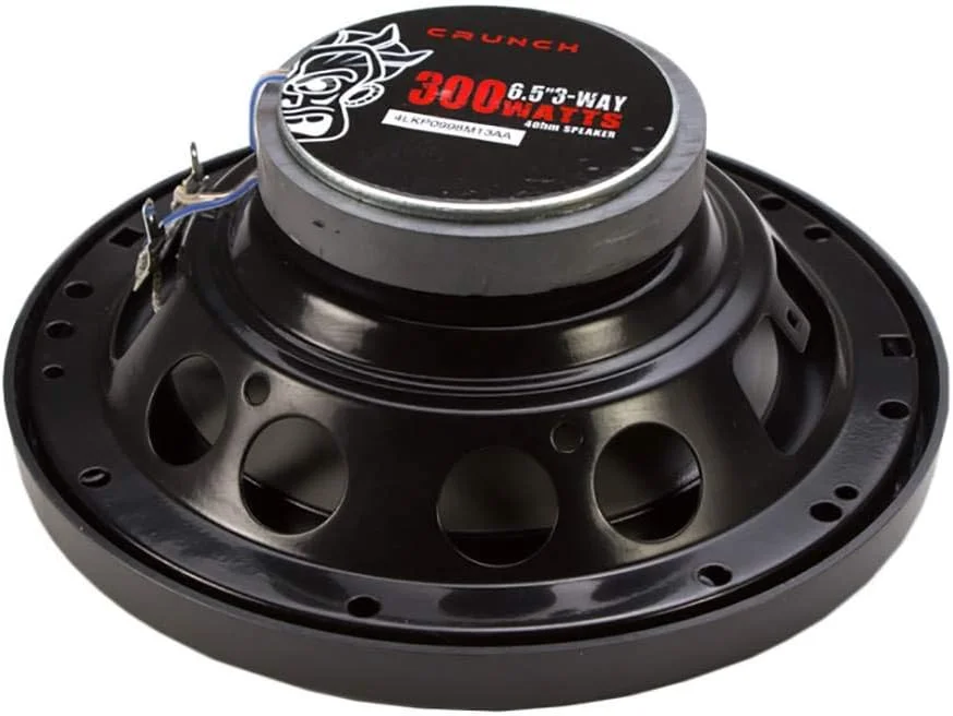 بلندگوی خودرو فول رنج 3-Way با نصب کم عمق Crunch CS65CXS، 6.5 اینچ، مشکی بلندگوی خودرو فول رنج 3-Way با نصب کم عمق Crunch CS65CXS، 6.5 اینچ، مشکی