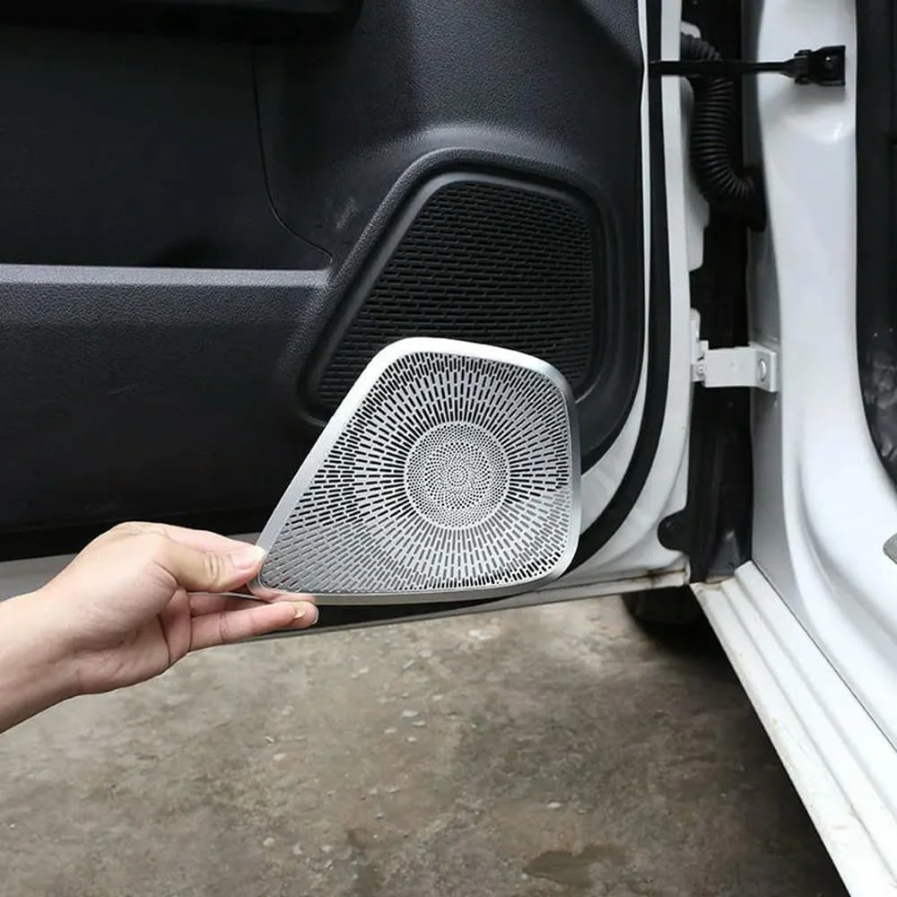 تزئین روکش بلندگوی خودرو Conpert برای مرسدس بنز کلاس B GLB W247 X247 مدل 2020-2023، برچسب تزئینی پانل بلندگوی درب خودرو تزئین روکش بلندگوی خودرو Conpert برای مرسدس بنز کلاس B GLB W247 X247 مدل 2020-2023، برچسب تزئینی پانل بلندگوی درب خودرو