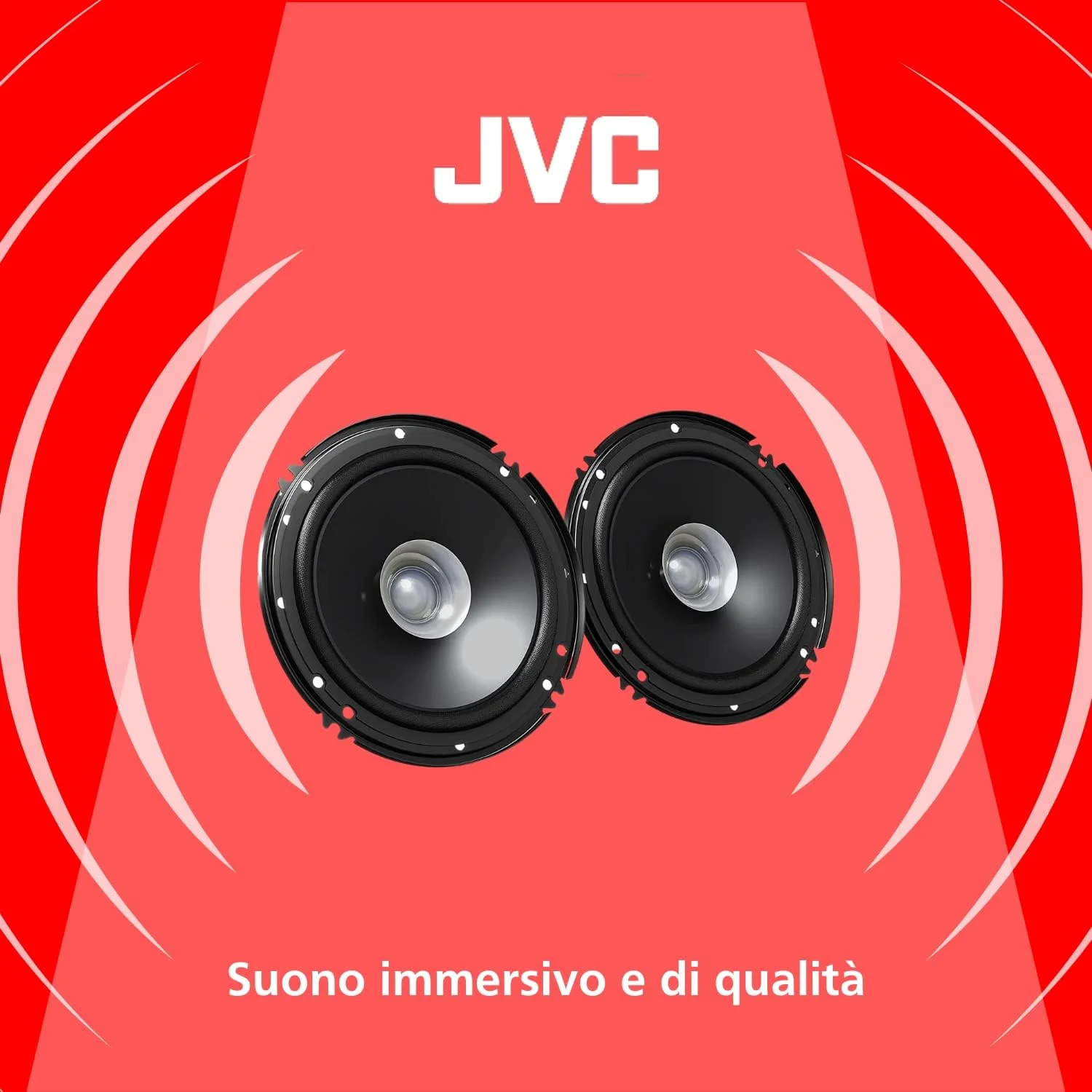 سیستم بلندگوی دو مخروطی Jvc Cs-J610X 300W، سایز 6.5 اینچ سیستم بلندگوی دو مخروطی Jvc Cs-J610X 300W، سایز 6.5 اینچ