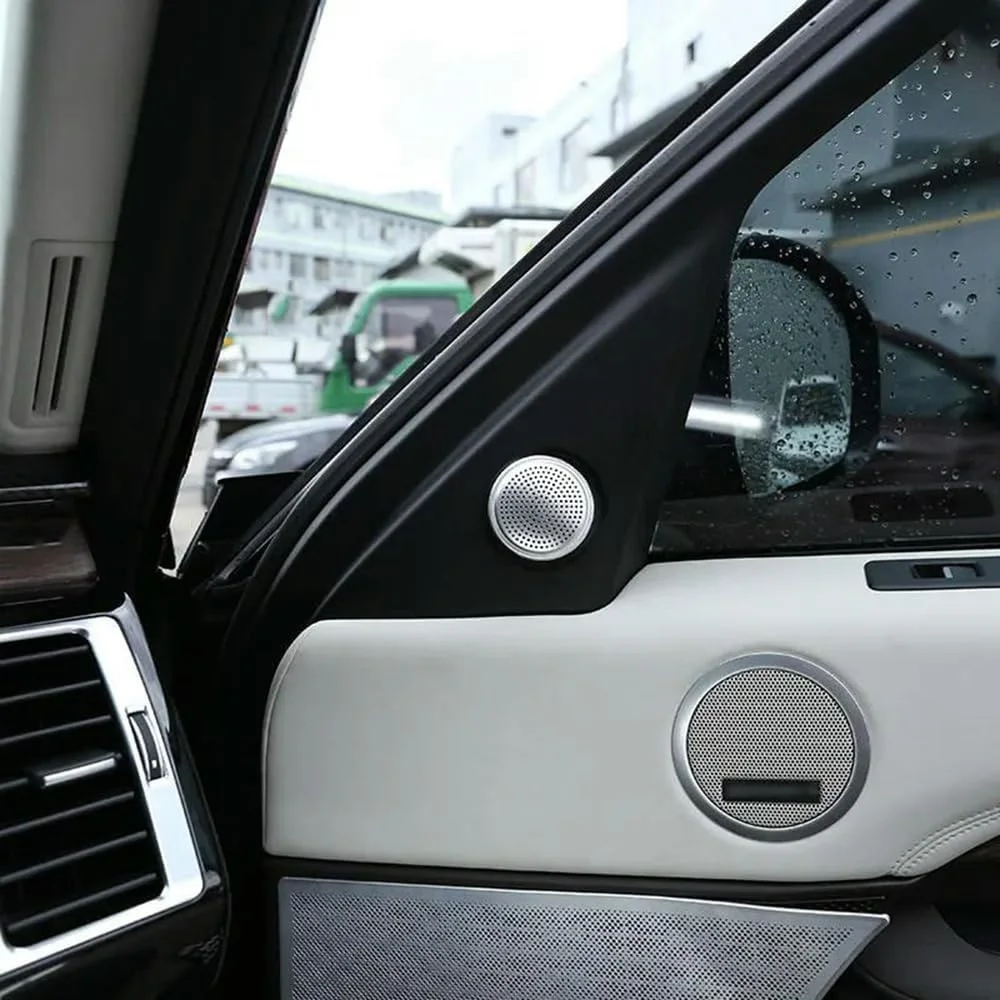 تزئین روکش بلندگوی خودرو Conpert برای لندروور دیسکاوری 5 LR5 L462 2017-2023، برچسب تزئینی روکش تیوتر درب خودرو