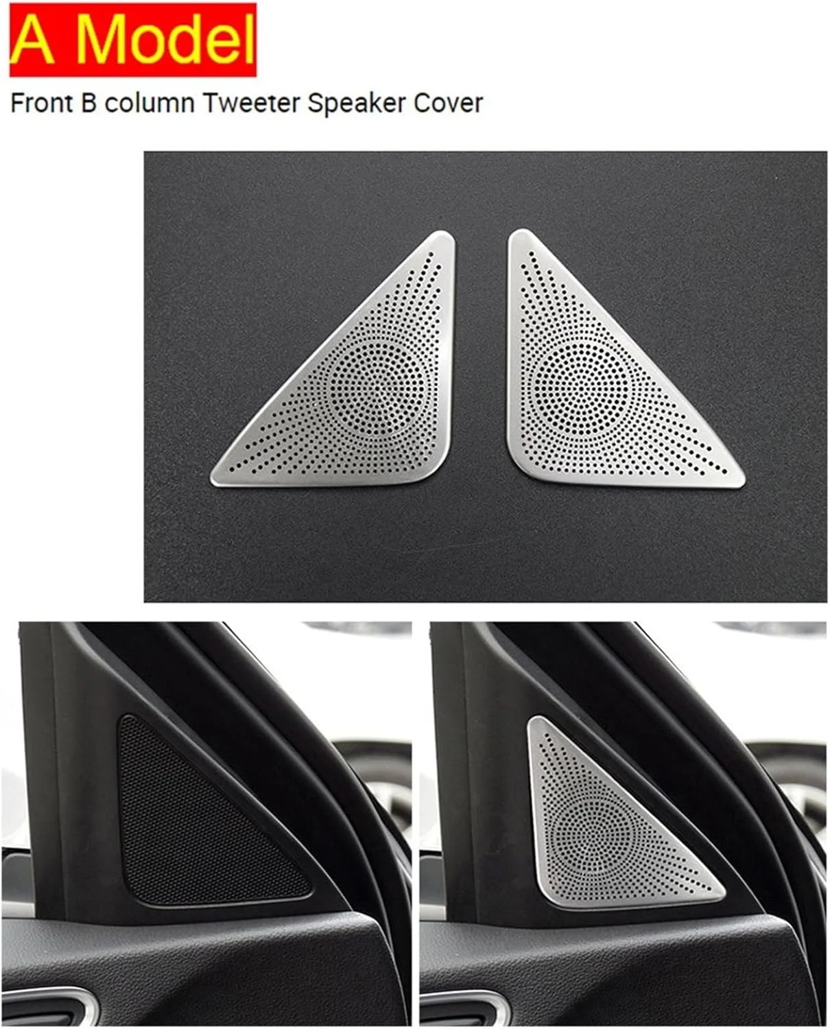 توییتر بلندگوی خودرو CHEFRU سازگار با Q3 مدلهای 2013 2014 2015 2016 2017 2018، استیکر ستون B پنجره، تریم، پوشش بلندگوی صوتی درب، لوازم جانبی داخلی (رنگ1) توییتر بلندگوی خودرو CHEFRU سازگار با Q3 مدلهای 2013 2014 2015 2016 2017 2018، استیکر ستون B پنجره، تریم، پوشش بلندگوی صوتی درب، لوازم جانبی داخلی (رنگ1)