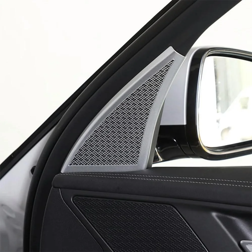 تزئین روکش بلندگوی خودرو Conpert برای BMW X1 iX1 U11 2023-2024، برچسب تزئینی روکش پانل تیوتر ستون A درب خودرو تزئین روکش بلندگوی خودرو Conpert برای BMW X1 iX1 U11 2023-2024، برچسب تزئینی روکش پانل تیوتر ستون A درب خودرو