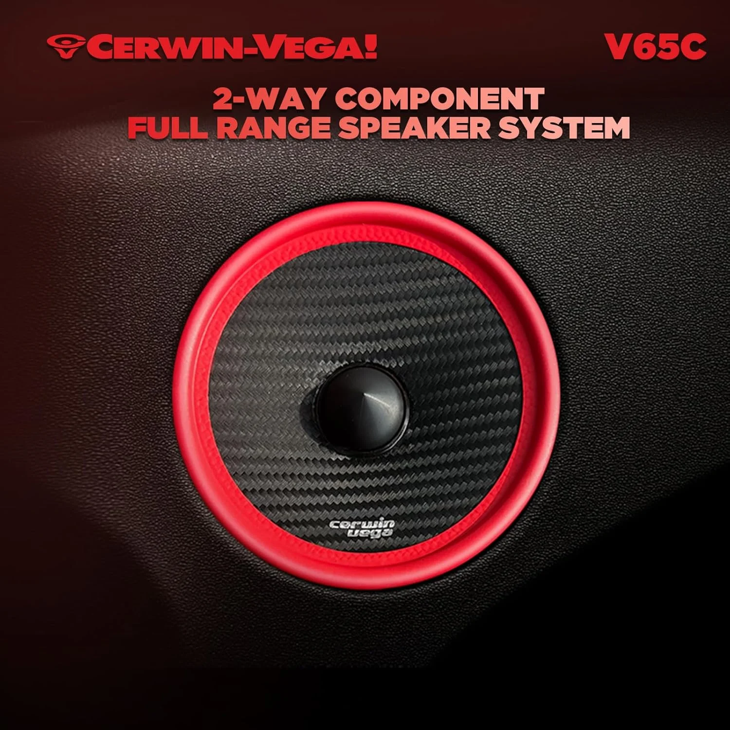 بلندگوهای کامپوننت دو طرفه 6.5 اینچی CERWIN-VEGA! V65C نسخه 2025 (4 اهم) - مخروط فیبر کربن هیبریدی، تیوتر گنبدی ابریشمی، بیس عمیق، فروش به صورت جفتی بلندگوهای کامپوننت دو طرفه 6.5 اینچی CERWIN-VEGA! V65C نسخه 2025 (4 اهم) - مخروط فیبر کربن هیبریدی، تیوتر گنبدی ابریشمی، بیس عمیق، فروش به صورت جفتی
