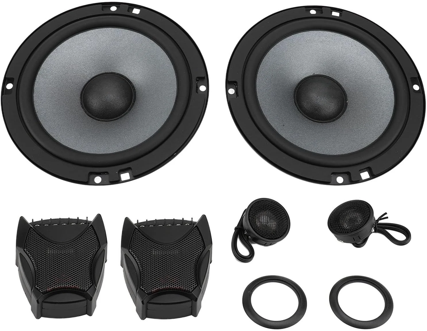 کیت بلندگوی صوتی خودرو Brilluxa، سیستم صوتی خودرو 6.5 اینچی، مجموعه بلندگوی خودرو، کیت بلندگوی استریو خودرو با تقسیم کننده فرکانس DC12V کیت بلندگوی صوتی خودرو Brilluxa، سیستم صوتی خودرو 6.5 اینچی، مجموعه بلندگوی خودرو، کیت بلندگوی استریو خودرو با تقسیم کننده فرکانس DC12V