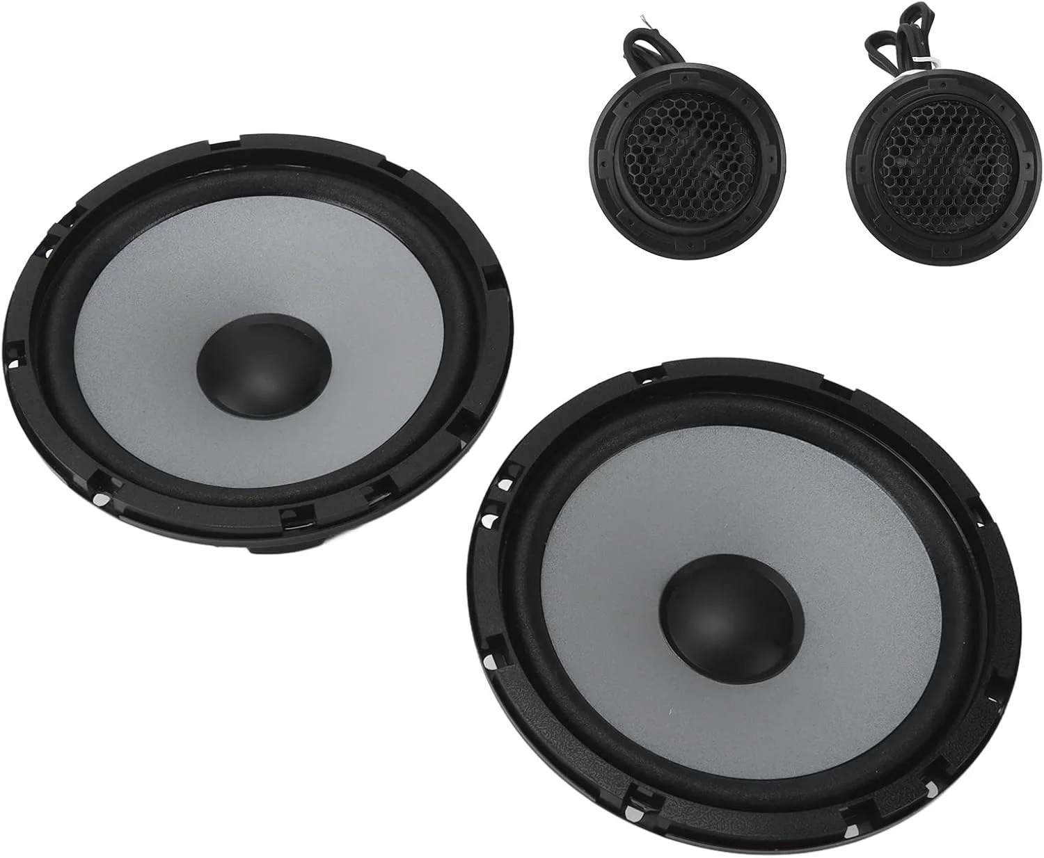 بلندگوی کواکسیال خودرو Brilluxa، 2 عدد 6.5 اینچی فول فرکانس 4Ω 12 ولت، بلندگوهای صوتی جهانی خودرو، ارتقاء سیستم صوتی خودرو بلندگوی کواکسیال خودرو Brilluxa، 2 عدد 6.5 اینچی فول فرکانس 4Ω 12 ولت، بلندگوهای صوتی جهانی خودرو، ارتقاء سیستم صوتی خودرو