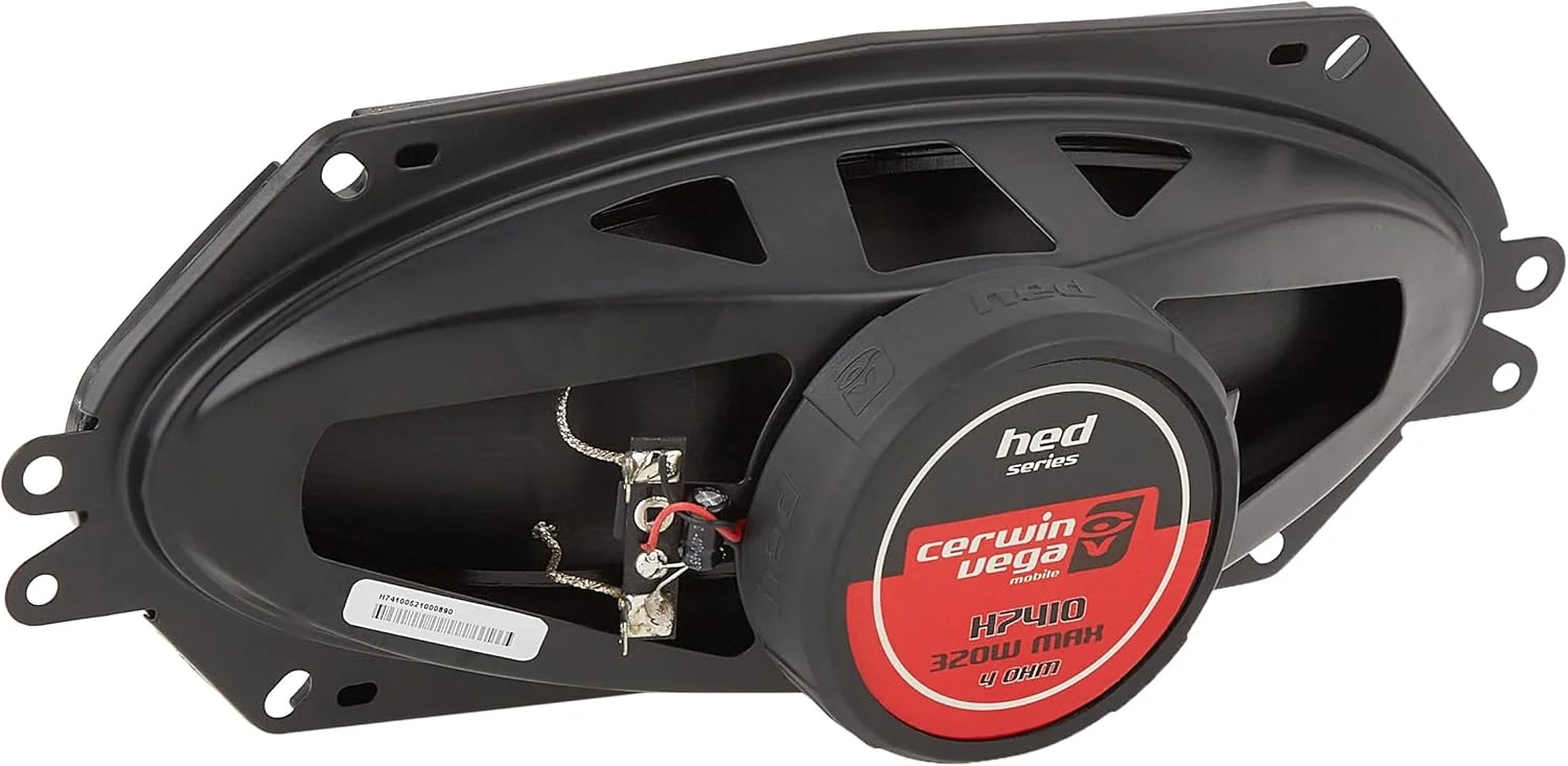 بلندگوهای کواکسیال دو طرفه سری CERWIN-Vega Mobile H7410 HED(R) (4" x 10", حداکثر توان 320 وات) بلندگوهای کواکسیال دو طرفه سری CERWIN-Vega Mobile H7410 HED(R) (4" x 10", حداکثر توان 320 وات)