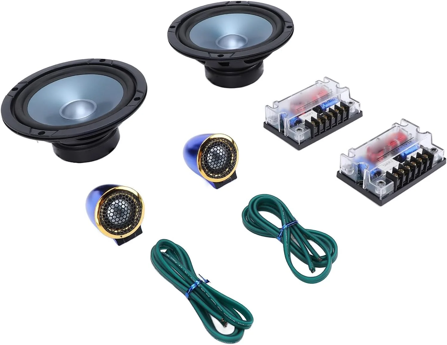 ست بلندگوی خودرو بریلوکسا، بلندگوی 2 طرفه 6.5 اینچی 2 عددی، مناسب برای انواع خودرو، تقویت شده با بیس و تریبل، کیفیت صدای 60 وات ست بلندگوی خودرو بریلوکسا، بلندگوی 2 طرفه 6.5 اینچی 2 عددی، مناسب برای انواع خودرو، تقویت شده با بیس و تریبل، کیفیت صدای 60 وات