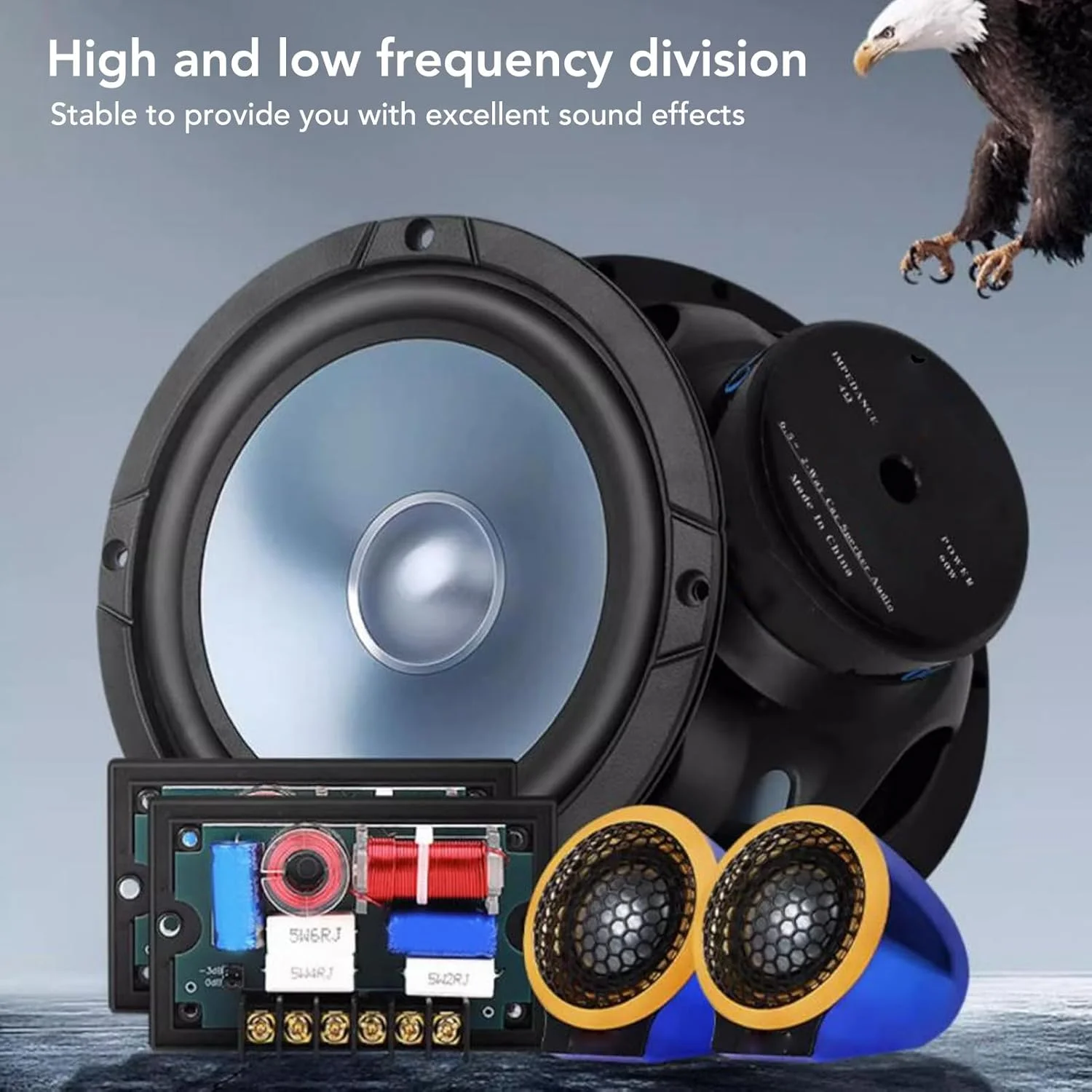 ست بلندگوی خودرو بریلوکسا، بلندگوی 2 طرفه 6.5 اینچی 2 عددی، مناسب برای انواع خودرو، تقویت شده با بیس و تریبل، کیفیت صدای 60 وات ست بلندگوی خودرو بریلوکسا، بلندگوی 2 طرفه 6.5 اینچی 2 عددی، مناسب برای انواع خودرو، تقویت شده با بیس و تریبل، کیفیت صدای 60 وات