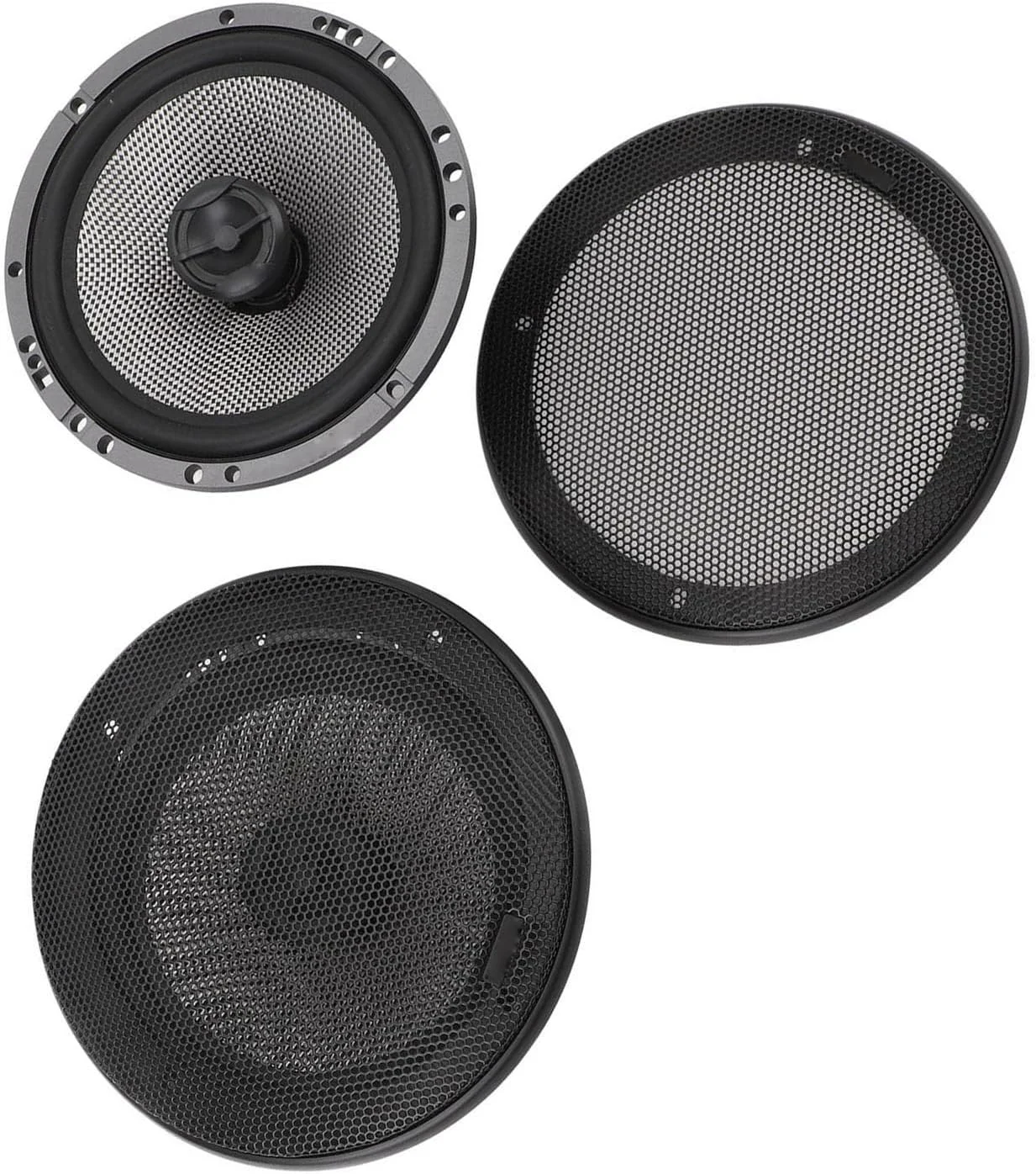 بلندگوی خودرو Brilluxa، بلندگوی استریو کواکسیال، صوتی خودرو 6.5 اینچی 60 واتی، سیستم صوتی خودرو 2 عددی