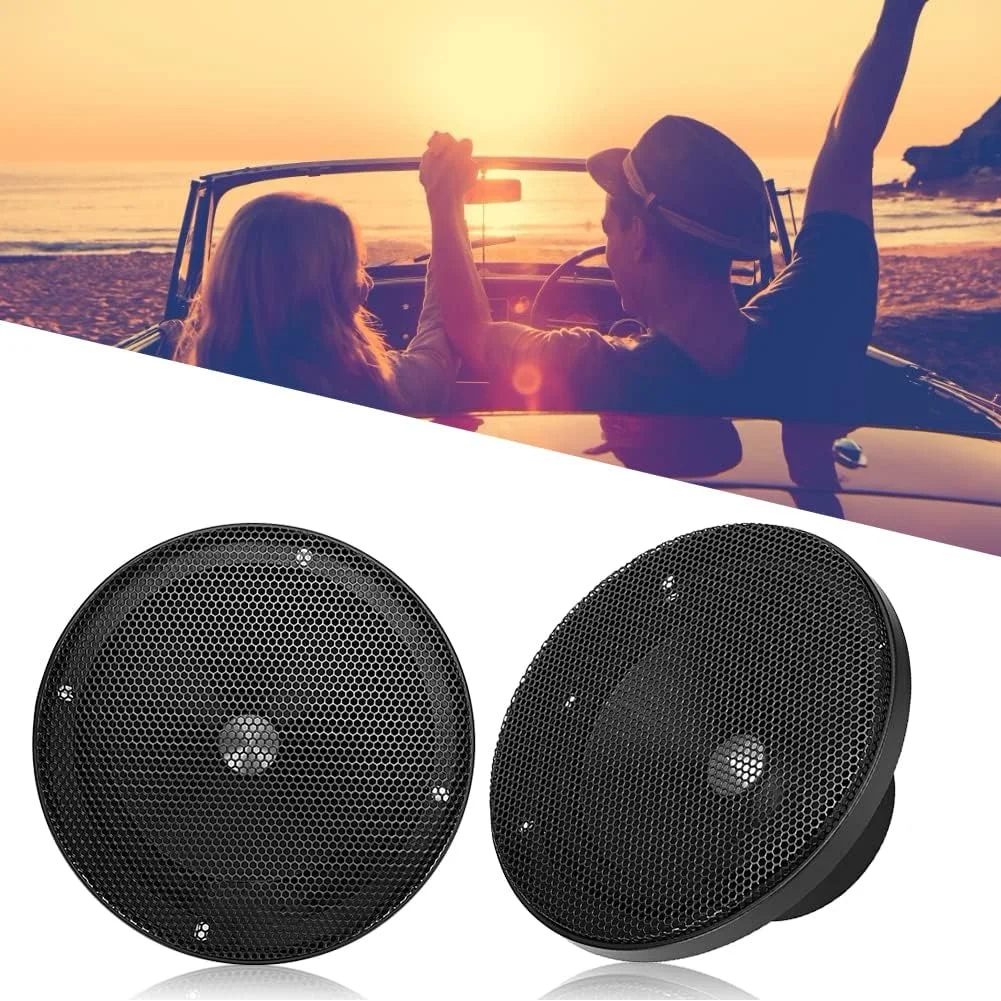 بلندگوی صوتی خودرو Brilluxa، تیوتر استریو کواکسیال آلیاژ آلومینیوم 6.5 اینچی مینی بلندگوی صوتی خودرو Brilluxa، تیوتر استریو کواکسیال آلیاژ آلومینیوم 6.5 اینچی مینی