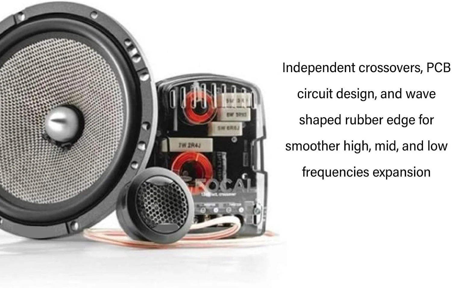 بلندگوهای خودرو 6.5 اینچی Brilluxa، مجموعه توییتر، سیستم بلندگوی کامپوننت با کیفیت بالا، حساس برای خانه، خودرو، مکان های عمومی، جایگزینی بلندگوی صوتی