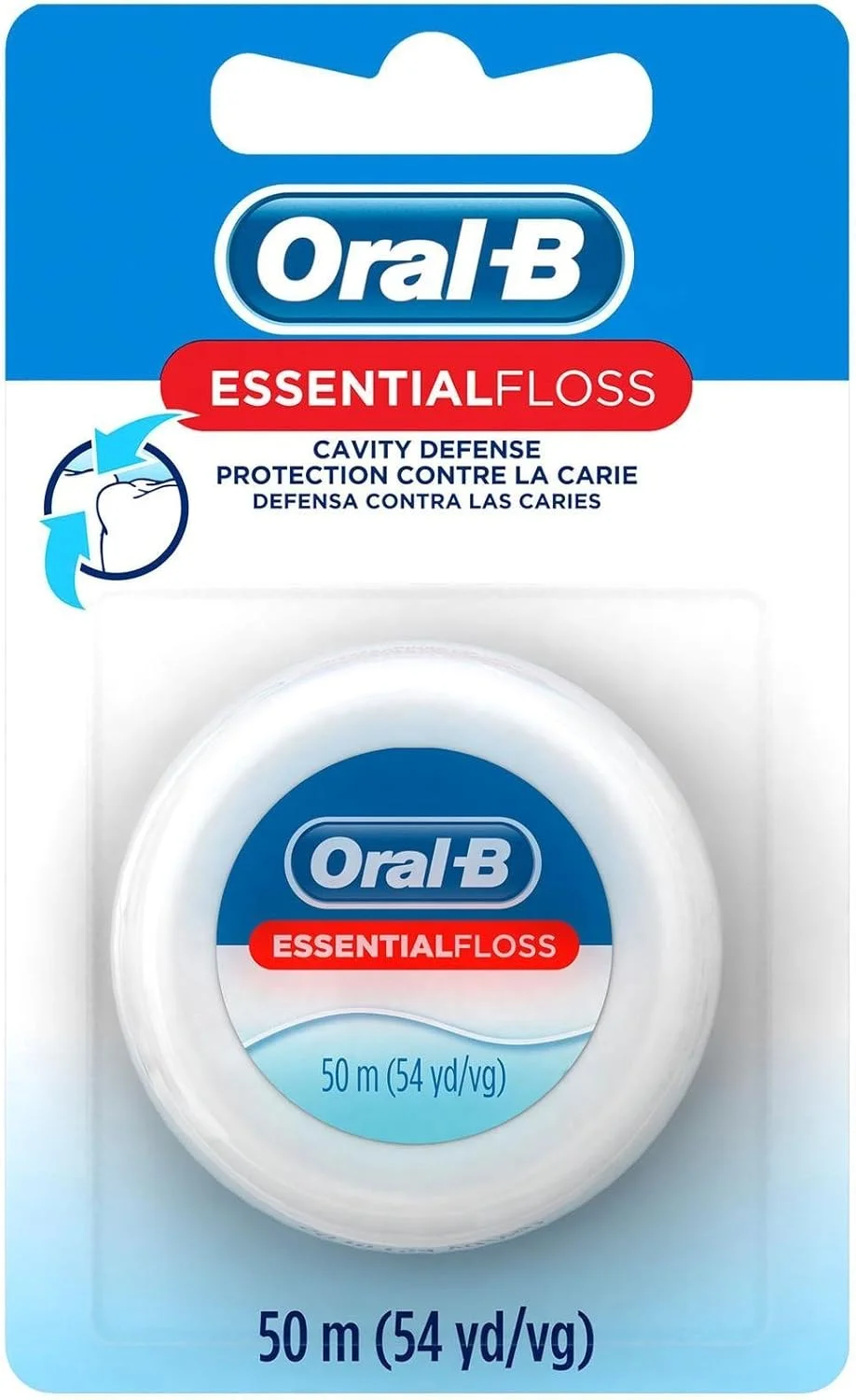 نخ دندان اورال بی مدل Essential Cavity Defense (49 متر)