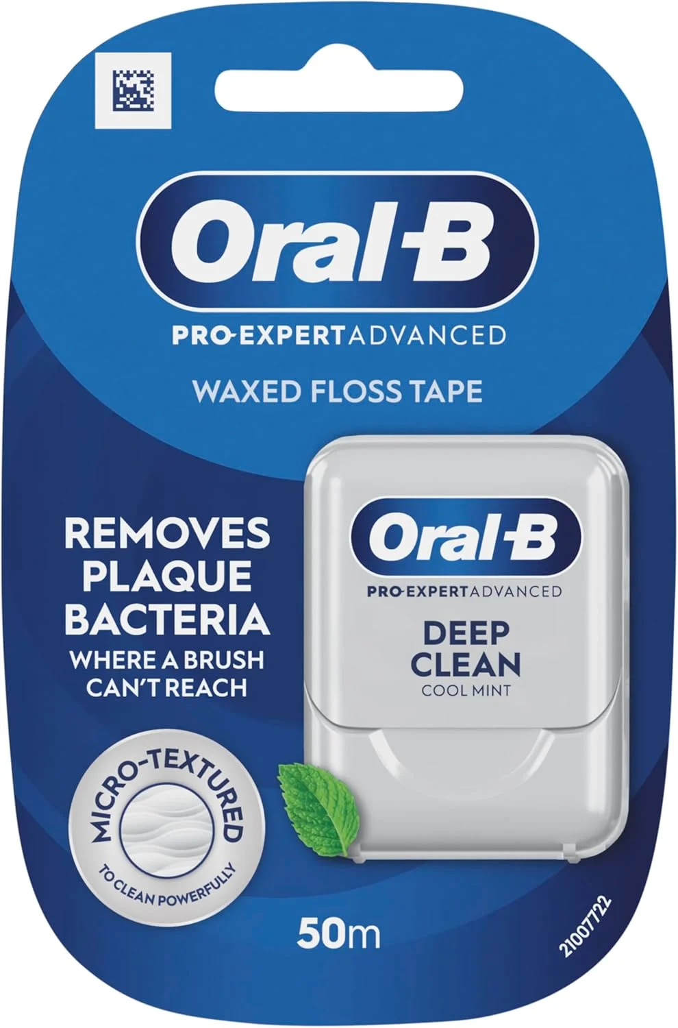 نخ دندان موم دار پیشرفته Oral-B Pro-Expert - تمیز کننده عمیق - از بین برنده پلاک - نوار دندان با طعم نعناع خنک - 50 متر نخ دندان موم دار پیشرفته Oral-B Pro-Expert - تمیز کننده عمیق - از بین برنده پلاک - نوار دندان با طعم نعناع خنک - 50 متر
