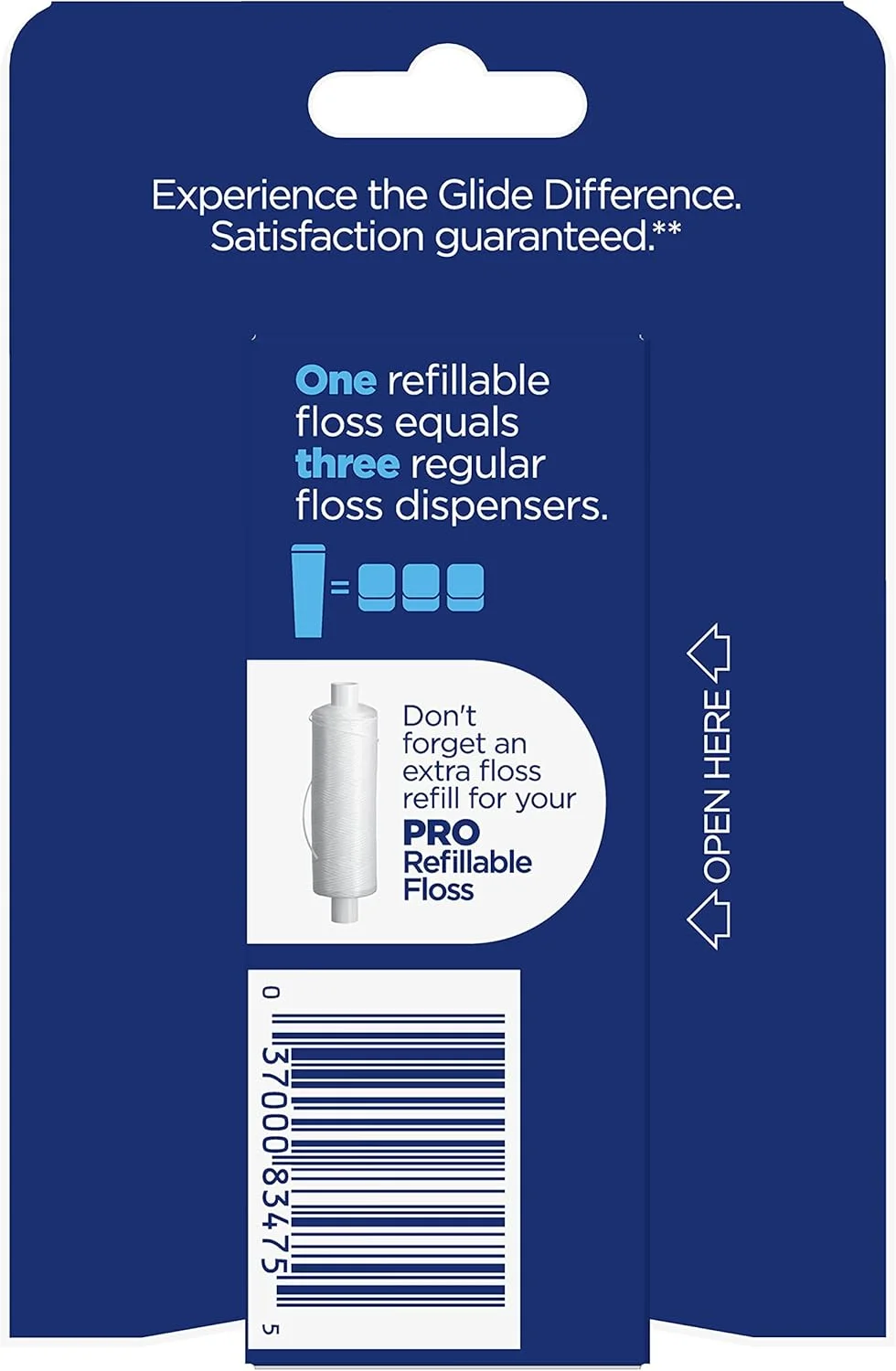 کیت نخ دندان قابل شارژ Oral-B Glide PRO، 120 متر کیت نخ دندان قابل شارژ Oral-B Glide PRO، 120 متر