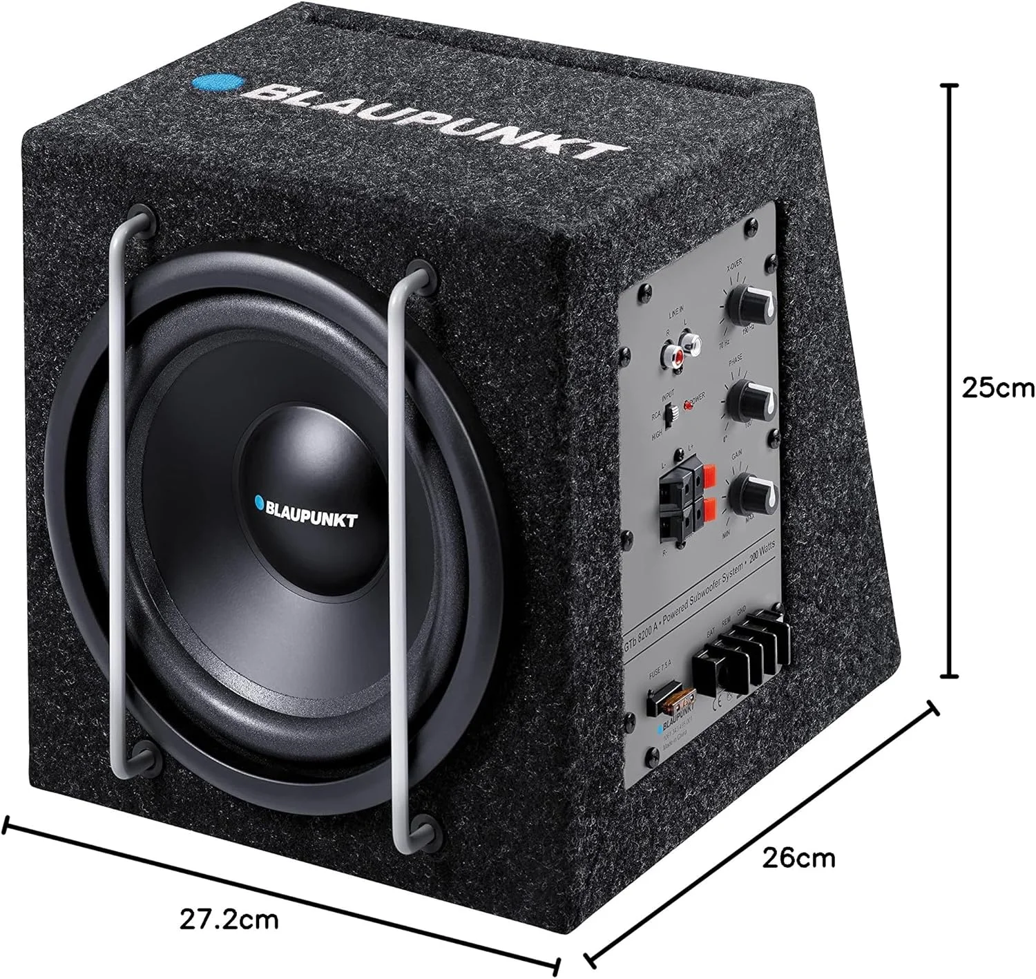 بلندگوهای خودرو BLAUPUNKT - GTB 8200 A بلندگوهای خودرو BLAUPUNKT - GTB 8200 A