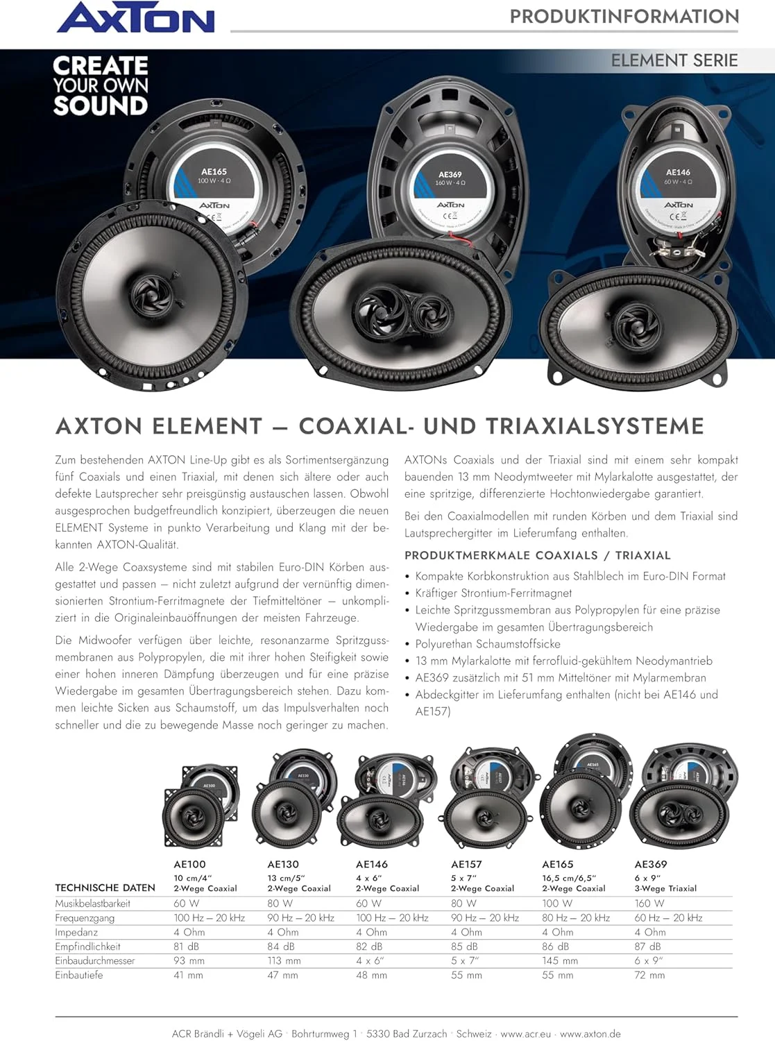 سیستم کواکسیال دو طرفه بیضی شکل AXTON AE146، 10 در 15 سانتی متر (4x6 اینچ)، بلندگوی بیضی خودرو برای جلو یا عقب، سیستم صوتی با 100 وات، مناسب برای موتورخانه، 1 جفت سیستم کواکسیال دو طرفه بیضی شکل AXTON AE146، 10 در 15 سانتی متر (4x6 اینچ)، بلندگوی بیضی خودرو برای جلو یا عقب، سیستم صوتی با 100 وات، مناسب برای موتورخانه، 1 جفت