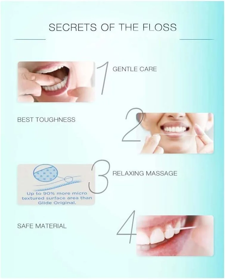 نخ دندان اورال-بی گلاید ادونسد کامفورت پلاس با طعم نعناع، 40 متر، بسته 6 عددی نخ دندان اورال-بی گلاید ادونسد کامفورت پلاس با طعم نعناع، 40 متر، بسته 6 عددی