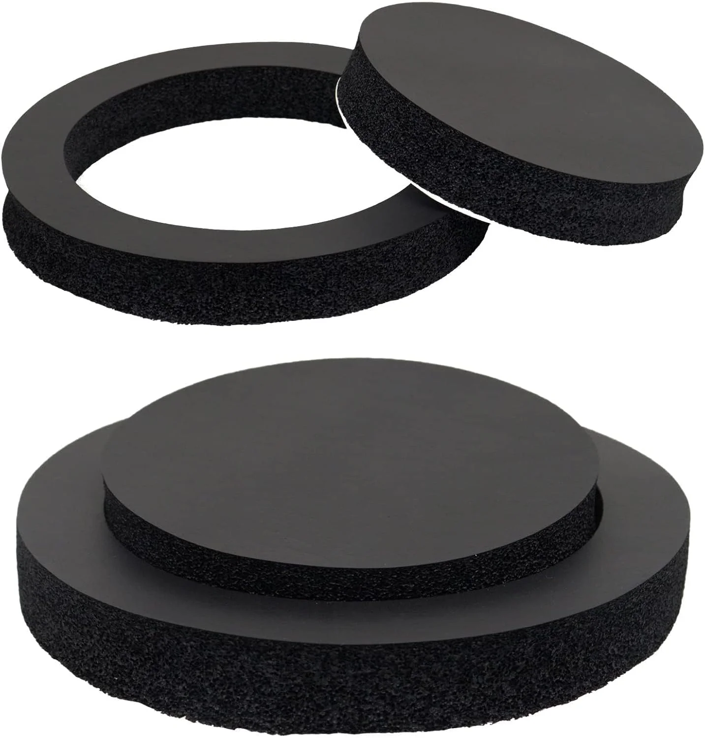 حلقه های فوم مسدود کننده باس بلندگو درب خودرو BENLIUDH، کیت سیستم تقویت کننده بلندگوی جهانی برای بلندگوهای 6 و 6.5 اینچی - 2 عدد، خود چسب حلقه های فوم مسدود کننده باس بلندگو درب خودرو BENLIUDH، کیت سیستم تقویت کننده بلندگوی جهانی برای بلندگوهای 6 و 6.5 اینچی - 2 عدد، خود چسب