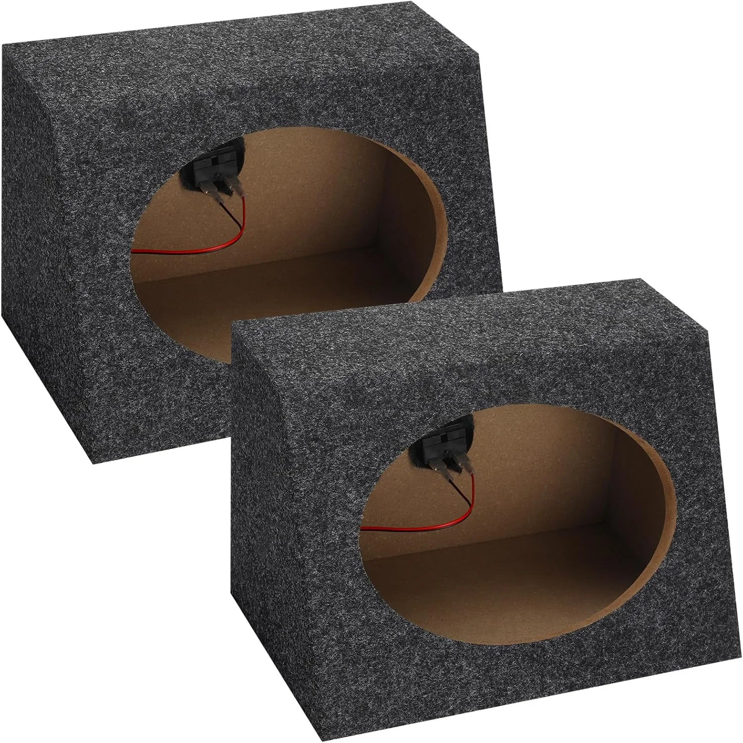 جعبه بلندگوی زاویه دار خودرو BBTO، 2 عدد، 6x9 اینچ، محفظه بلندگوی خودرو، جعبه بلندگوی کامیون با ساختار محکم برای لوازم صوتی ساب ووفر خودرو جعبه بلندگوی زاویه دار خودرو BBTO، 2 عدد، 6x9 اینچ، محفظه بلندگوی خودرو، جعبه بلندگوی کامیون با ساختار محکم برای لوازم صوتی ساب ووفر خودرو