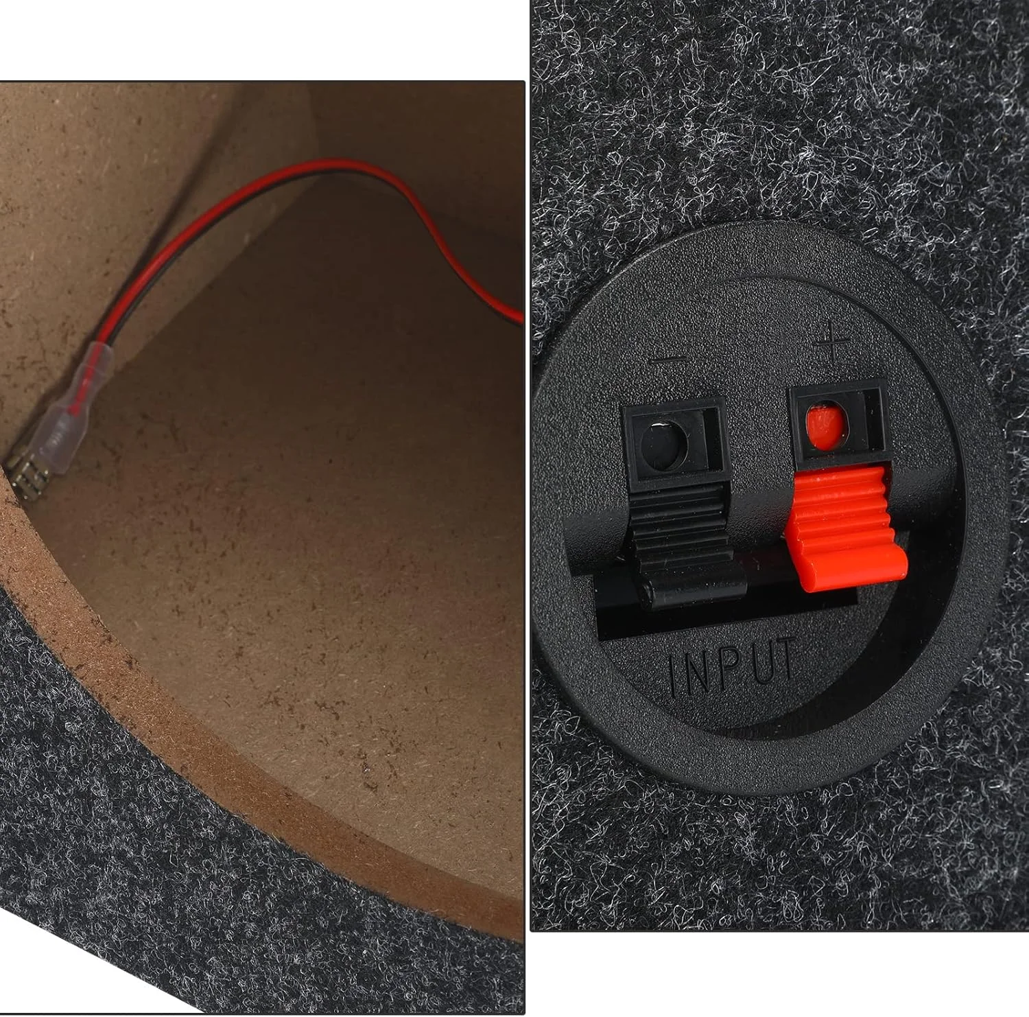 جعبه بلندگوی زاویه دار خودرو BBTO، 2 عدد، 6x9 اینچ، محفظه بلندگوی خودرو، جعبه بلندگوی کامیون با ساختار محکم برای لوازم صوتی ساب ووفر خودرو جعبه بلندگوی زاویه دار خودرو BBTO، 2 عدد، 6x9 اینچ، محفظه بلندگوی خودرو، جعبه بلندگوی کامیون با ساختار محکم برای لوازم صوتی ساب ووفر خودرو