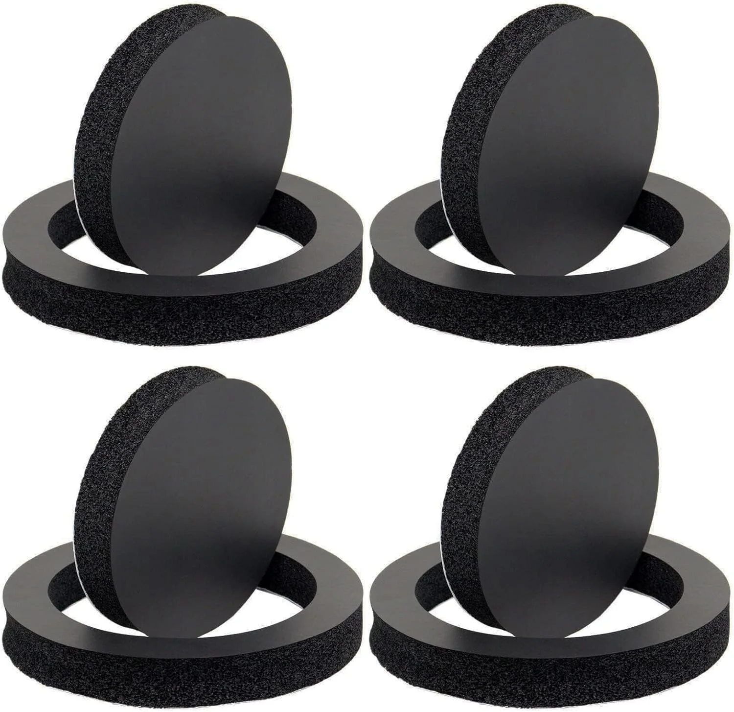 حلقه های فومی سریع بلندگوی درب خودرو BENLIUDH، کیت سیستم تقویت کننده بلندگوی فومی جهانی خودرو برای بلندگوی 6.5 اینچی 4 عدد - خود چسب حلقه های فومی سریع بلندگوی درب خودرو BENLIUDH، کیت سیستم تقویت کننده بلندگوی فومی جهانی خودرو برای بلندگوی 6.5 اینچی 4 عدد - خود چسب