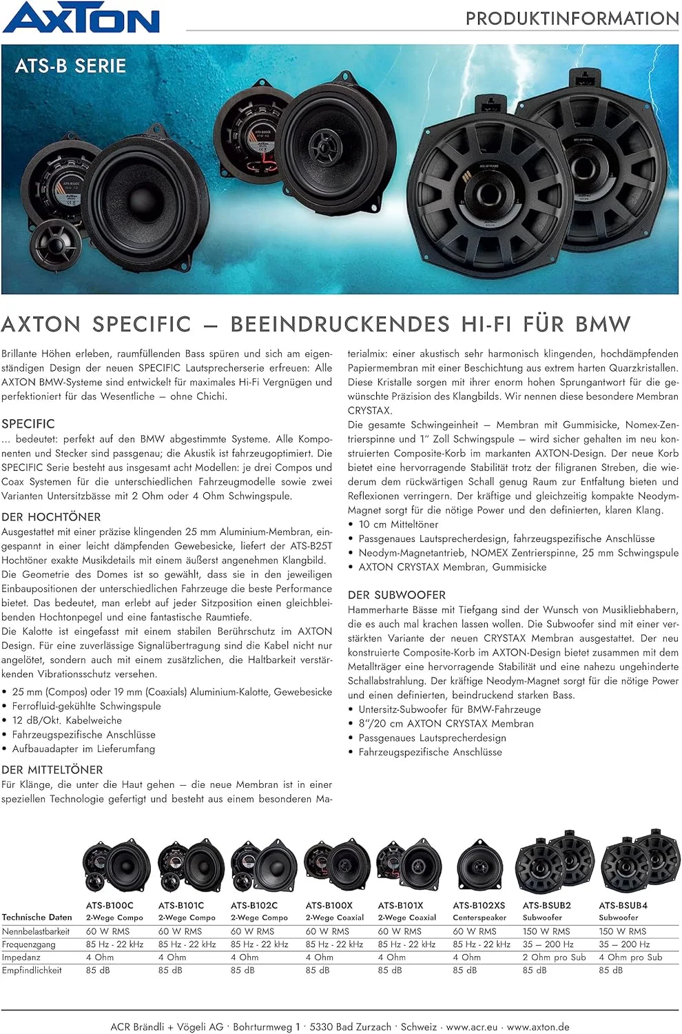 سیستم کواکسیال دو طرفه 10 سانتی متری بلندگوهای خودرو Axton ATS-B100X سازگار با خودروهای BMW و Mini، سیستم صوتی سفارشی برای درها و پانل های جانبی، 60 وات RMS، 1 جفت سیستم کواکسیال دو طرفه 10 سانتی متری بلندگوهای خودرو Axton ATS-B100X سازگار با خودروهای BMW و Mini، سیستم صوتی سفارشی برای درها و پانل های جانبی، 60 وات RMS، 1 جفت