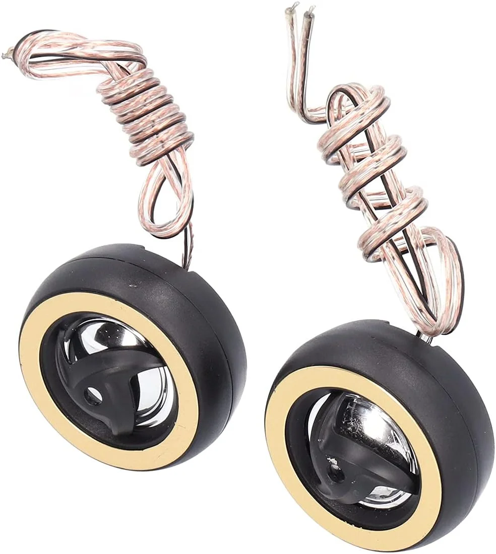 بلندگوی صوتی خودرو، 2 عدد بلندگوی تیوتر گنبدی 12 ولت 800 وات با راندمان بالا 92dB صدای واضح و بلند، جهانی برای خودرو بلندگوی صوتی خودرو، 2 عدد بلندگوی تیوتر گنبدی 12 ولت 800 وات با راندمان بالا 92dB صدای واضح و بلند، جهانی برای خودرو