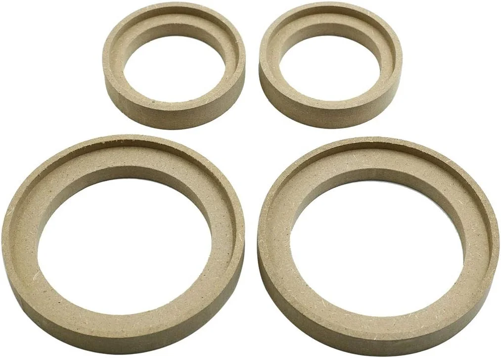 X AUTOHAUX حلقه آداپتور نصب استریو اسپیکر خودرو چوبی 4 عددی 3 اینچ شناسه 2 اینچ X AUTOHAUX حلقه آداپتور نصب استریو اسپیکر خودرو چوبی 4 عددی 3 اینچ شناسه 2 اینچ