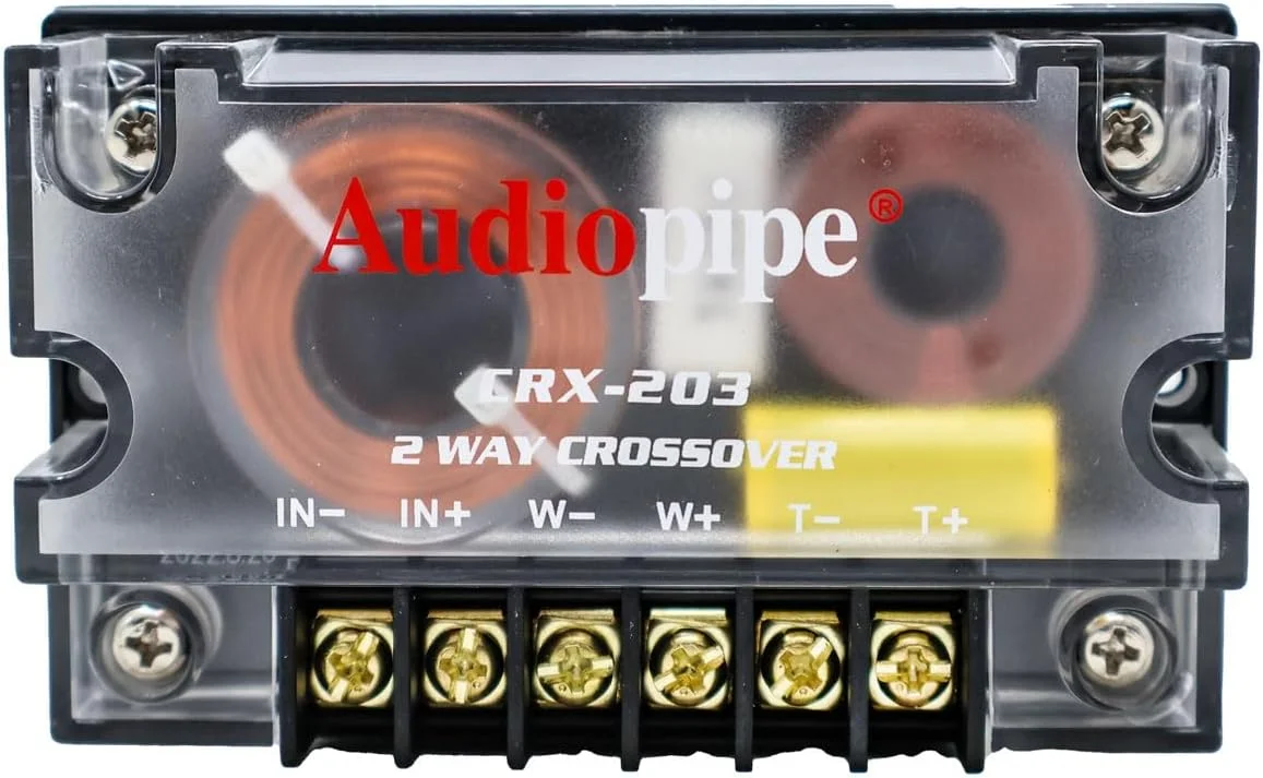 کراس اوور 2 طرفه 300 واتی Audiopipe - (بسته 2 عددی) پسیو برای بلندگو، تیوتر، میدرنج و فرکانس های بالا مدل CRX-203 کراس اوور 2 طرفه 300 واتی Audiopipe - (بسته 2 عددی) پسیو برای بلندگو، تیوتر، میدرنج و فرکانس های بالا مدل CRX-203