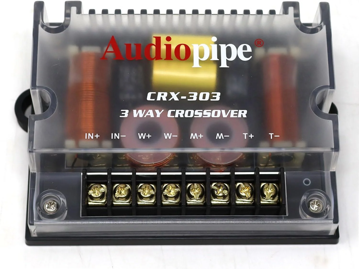 کراس اوور 3 راهه Audiopipe مدل CRX-303، توان 300 وات، کراس اوور پسیو، مناسب سیستم صوتی خودرو، 4 اهم کراس اوور 3 راهه Audiopipe مدل CRX-303، توان 300 وات، کراس اوور پسیو، مناسب سیستم صوتی خودرو، 4 اهم