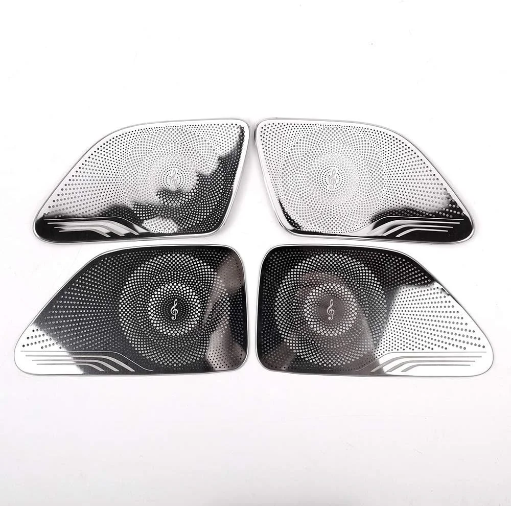 تزئین روکش بلندگوی درب خودرو آلیاژ آلومینیوم برای مرسدس بنز کلاس S W222 2014-2018 لوازم جانبی نقره ای ATB-W222004-shinysilver تزئین روکش بلندگوی درب خودرو آلیاژ آلومینیوم برای مرسدس بنز کلاس S W222 2014-2018 لوازم جانبی نقره ای ATB-W222004-shinysilver