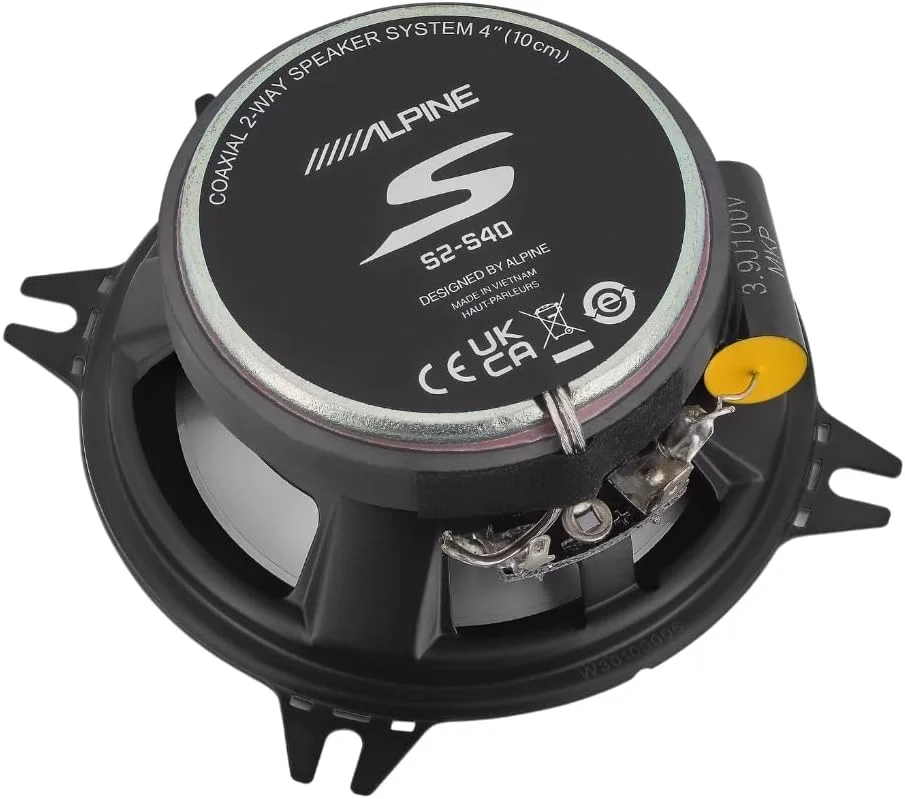 اسپیکر کواکسیال 4 اینچی سری S آلپاین مدل S2-S40 - نسل جدید اسپیکر کواکسیال 4 اینچی سری S آلپاین مدل S2-S40 - نسل جدید