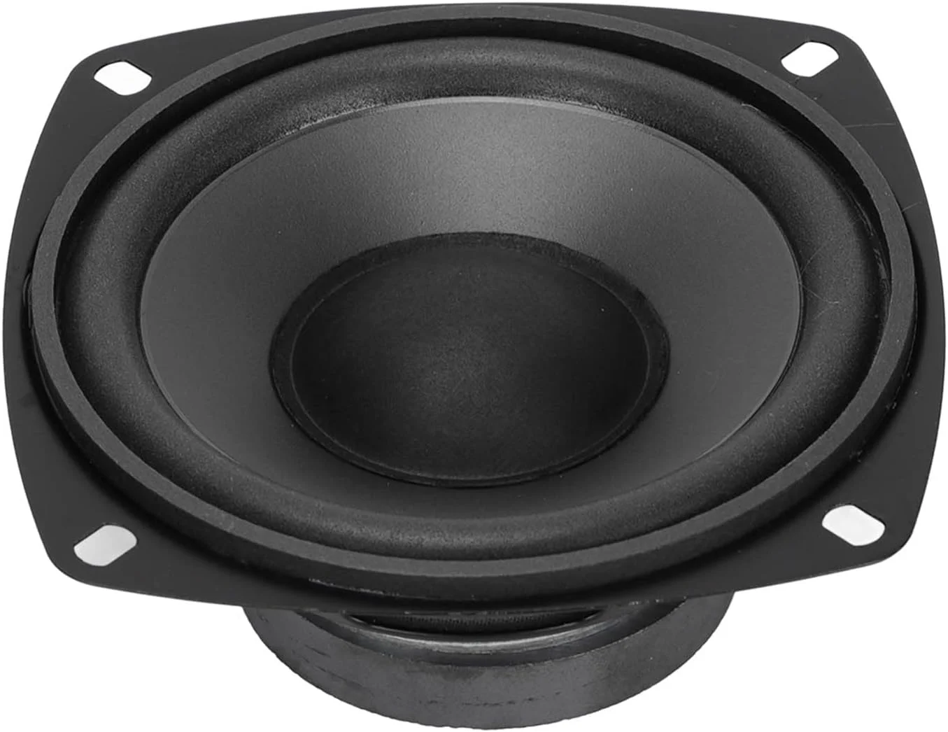 بلندگوی کواکسیال میان رده 400 واتی آکوزون، بلندگوی سیستم صوتی خودرو با کارایی بالا 4 اینچی، شفاف، استریو مشکی برای خودروها و کامیون ها