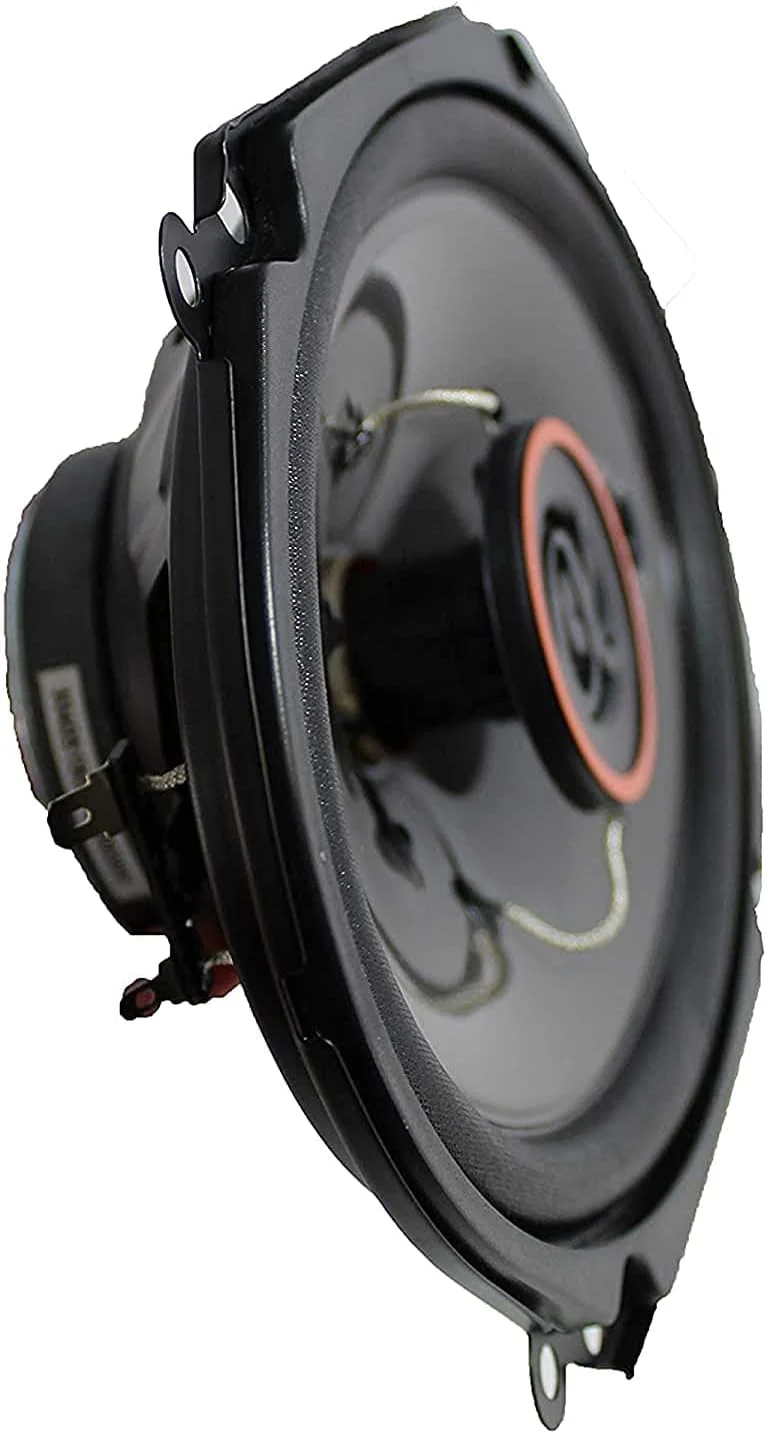 بلندگوهای Alphasonik AS68، یک جفت بلندگوی 3 طرفه 6X8 با حداکثر توان 350 وات، 4 اهم، بلندگوهای صوتی با کیفیت عالی برای سیستم صوتی استریو خودرو یا کامیون بلندگوهای Alphasonik AS68، یک جفت بلندگوی 3 طرفه 6X8 با حداکثر توان 350 وات، 4 اهم، بلندگوهای صوتی با کیفیت عالی برای سیستم صوتی استریو خودرو یا کامیون