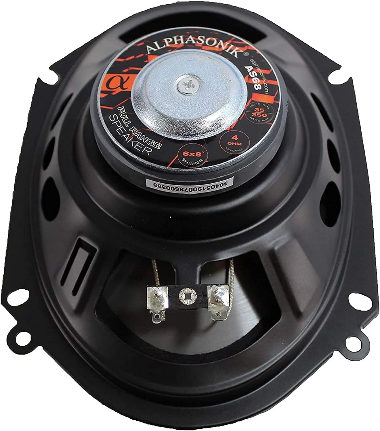 بلندگوهای Alphasonik AS68، یک جفت بلندگوی 3 طرفه 6X8 با حداکثر توان 350 وات، 4 اهم، بلندگوهای صوتی با کیفیت عالی برای سیستم صوتی استریو خودرو یا کامیون بلندگوهای Alphasonik AS68، یک جفت بلندگوی 3 طرفه 6X8 با حداکثر توان 350 وات، 4 اهم، بلندگوهای صوتی با کیفیت عالی برای سیستم صوتی استریو خودرو یا کامیون