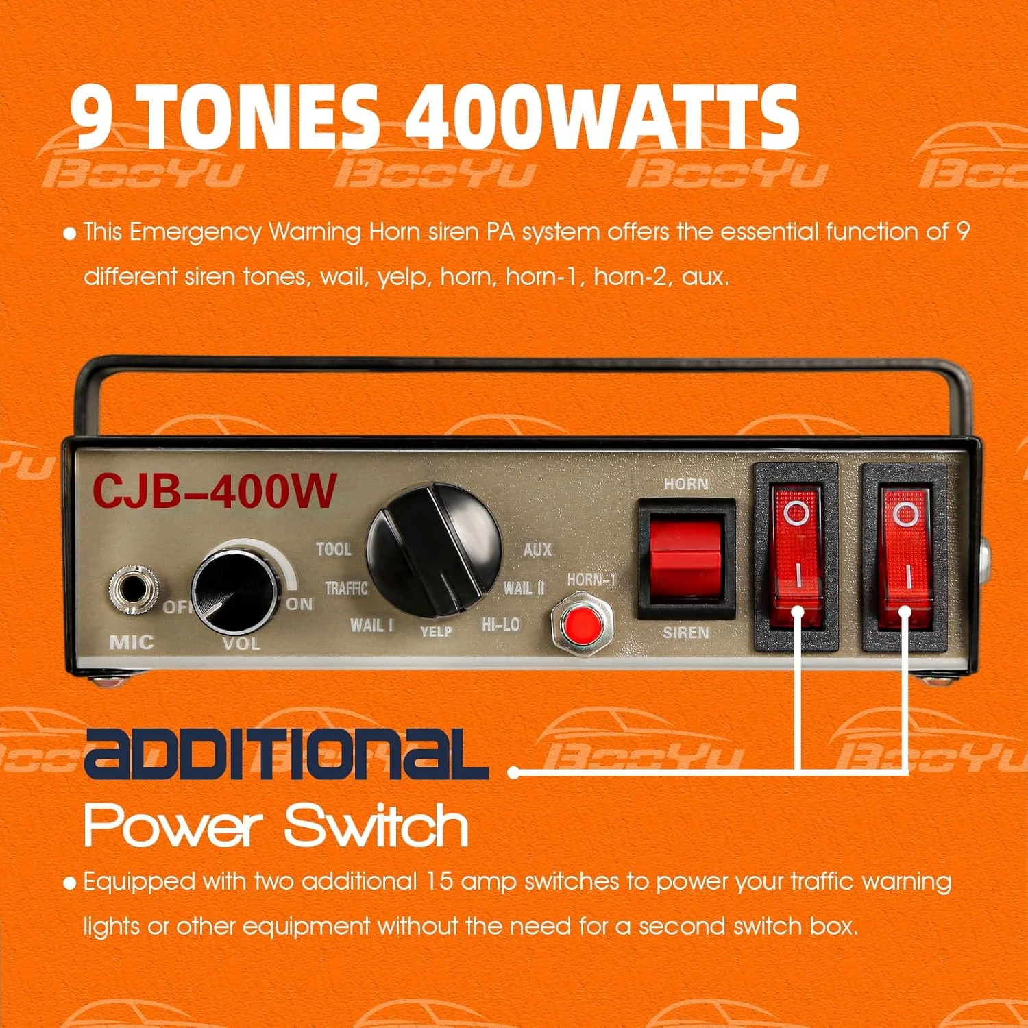بلندگوی باریک هورن 400 واتی 2 عددی برای خودرو، کامیون و ماشین بلندگوی باریک هورن 400 واتی 2 عددی برای خودرو، کامیون و ماشین