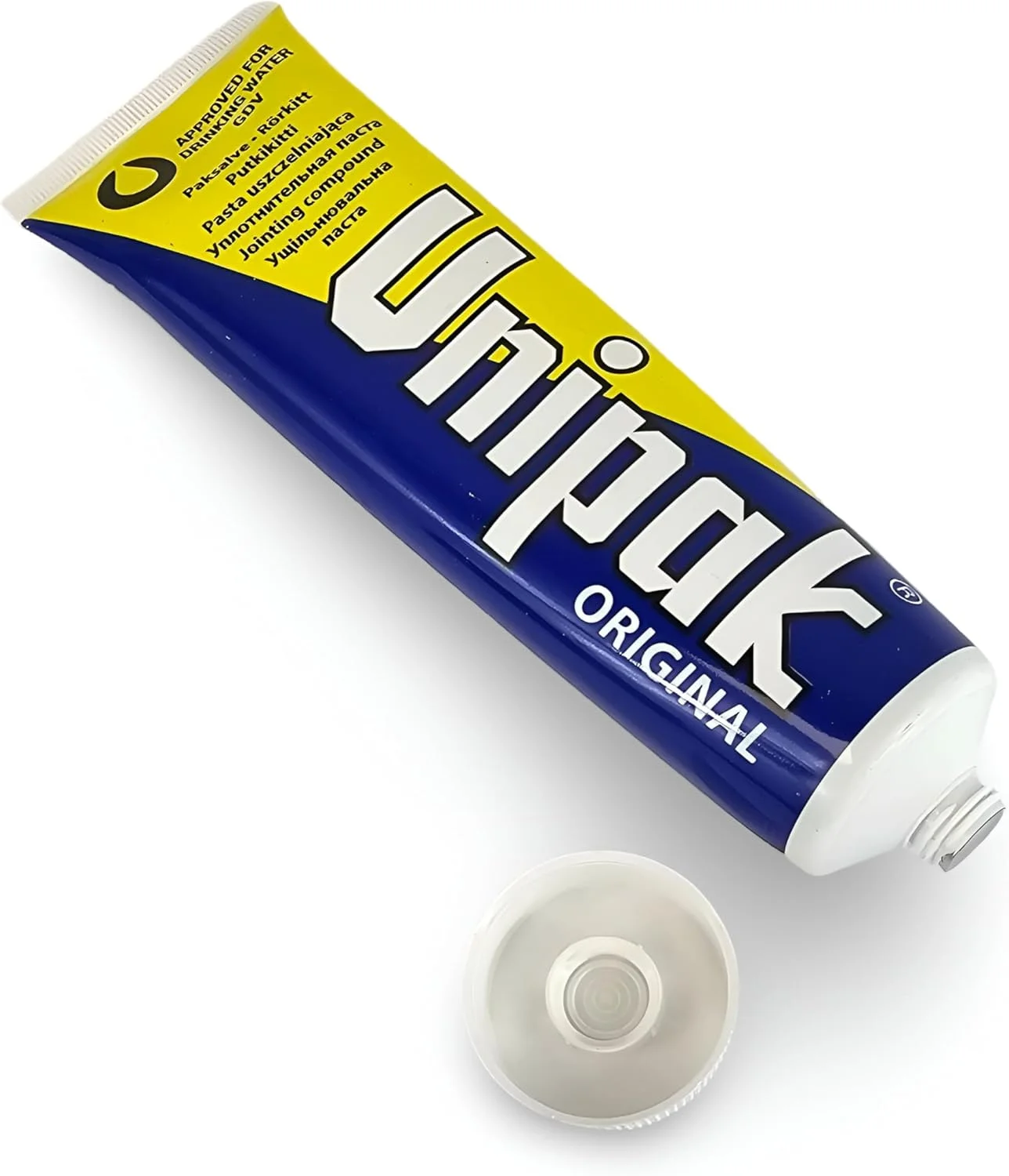 خمیر درزگیری Unipak از PSW TRADE SUPPLIERS LTD، خمیرهای لوله کشی برای تمام کارهای درزگیری عمومی روی لوله های رزوه ای هستند - و همه آنها با کتان استفاده می شوند. 250 گرم خمیر درزگیری Unipak از PSW TRADE SUPPLIERS LTD، خمیرهای لوله کشی برای تمام کارهای درزگیری عمومی روی لوله های رزوه ای هستند - و همه آنها با کتان استفاده می شوند. 250 گرم