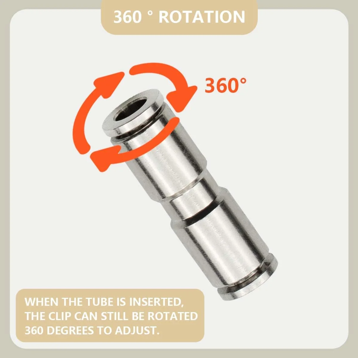 اتصالات پنوماتیک مستقیم فشاری 4 میلی متری Bwintech، بسته 3 عددی، اتصال سریع برنجی با روکش نیکل دو طرفه برای شیلنگ هوا اتصالات پنوماتیک مستقیم فشاری 4 میلی متری Bwintech، بسته 3 عددی، اتصال سریع برنجی با روکش نیکل دو طرفه برای شیلنگ هوا