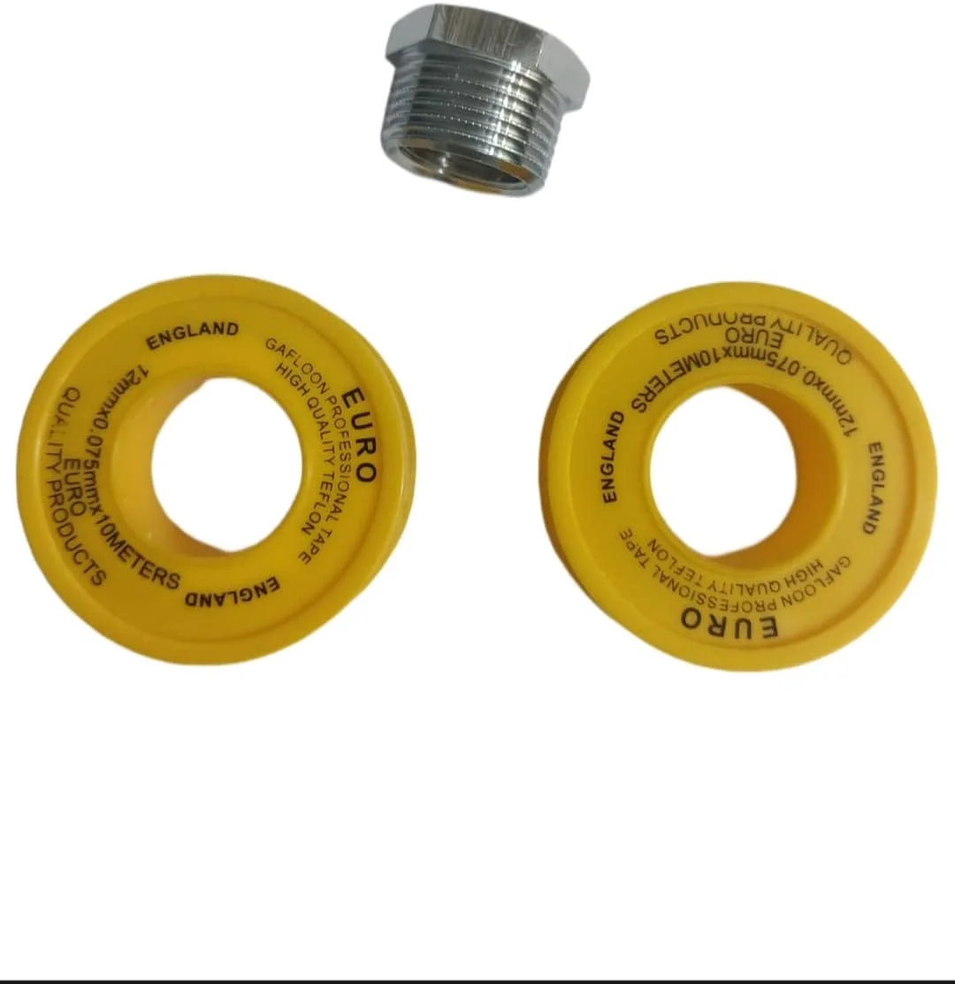 بوشن کاهنده استیل برنجی TERMEO با سایز 3/4 در 1/2 اینچ نر برای اتصال ماشین لباسشویی به شیر زاویه ای و 2 عدد نوار تفلون برای جلوگیری از نشتی با طول 20 متر بوشن کاهنده استیل برنجی TERMEO با سایز 3/4 در 1/2 اینچ نر برای اتصال ماشین لباسشویی به شیر زاویه ای و 2 عدد نوار تفلون برای جلوگیری از نشتی با طول 20 متر