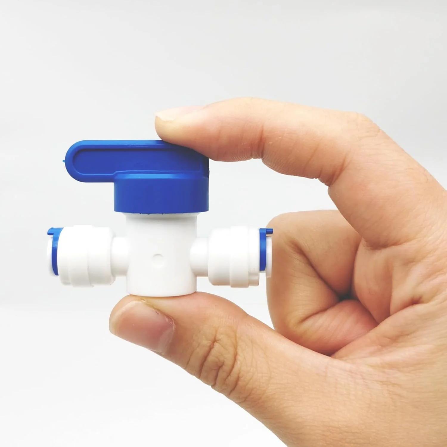 شیر قطع و وصل/شیر ایزوله 1/4 اینچی CESFONJER برای لوله کشی آب یخچال فریزر/سیستم فیلتر آب اسمز معکوس 1/4 اینچی (8 عدد) شیر قطع و وصل/شیر ایزوله 1/4 اینچی CESFONJER برای لوله کشی آب یخچال فریزر/سیستم فیلتر آب اسمز معکوس 1/4 اینچی (8 عدد)