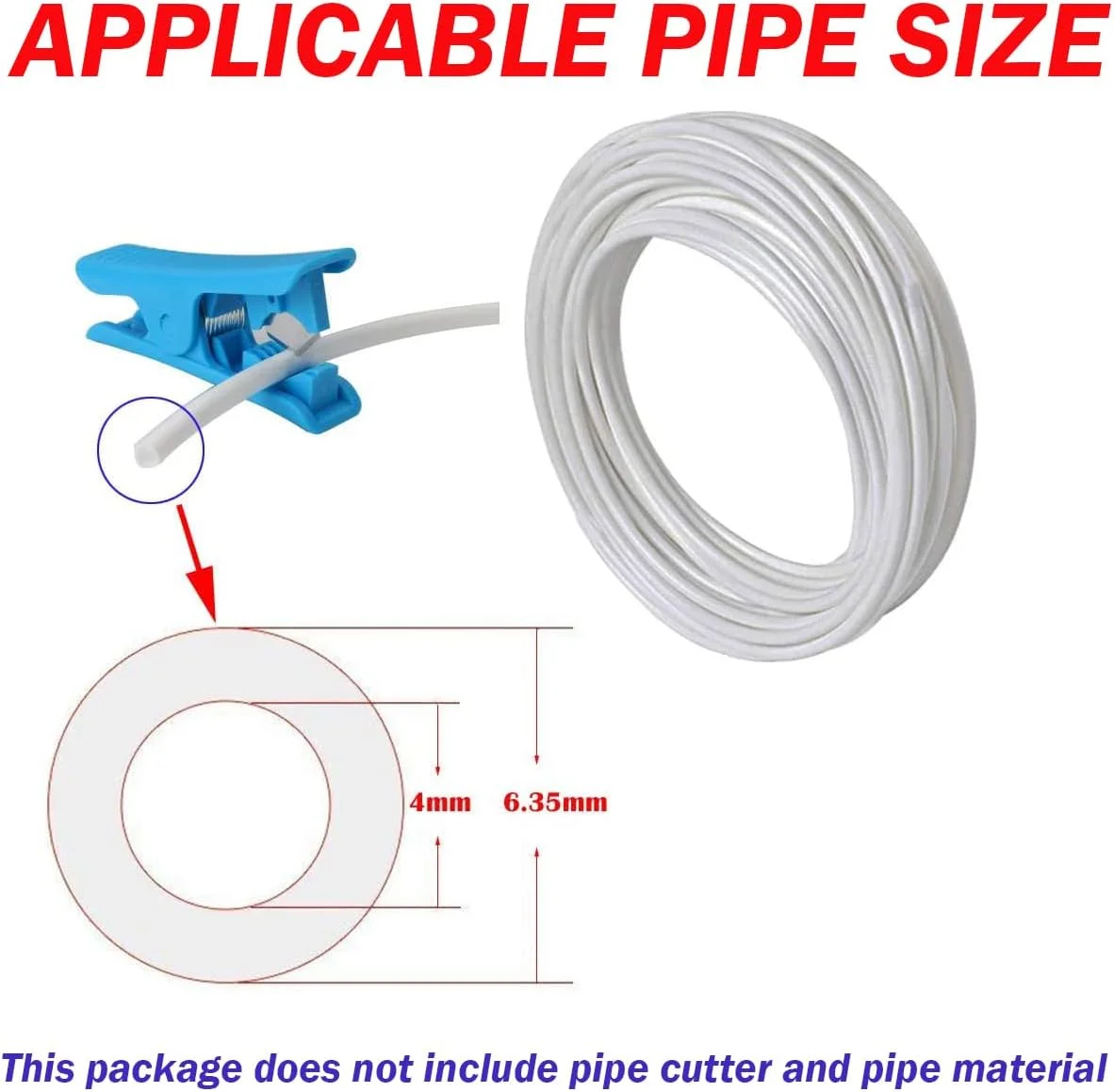 شیر قطع و وصل/شیر ایزوله 1/4 اینچی CESFONJER برای لوله کشی آب یخچال فریزر/سیستم فیلتر آب اسمز معکوس 1/4 اینچی (8 عدد) شیر قطع و وصل/شیر ایزوله 1/4 اینچی CESFONJER برای لوله کشی آب یخچال فریزر/سیستم فیلتر آب اسمز معکوس 1/4 اینچی (8 عدد)
